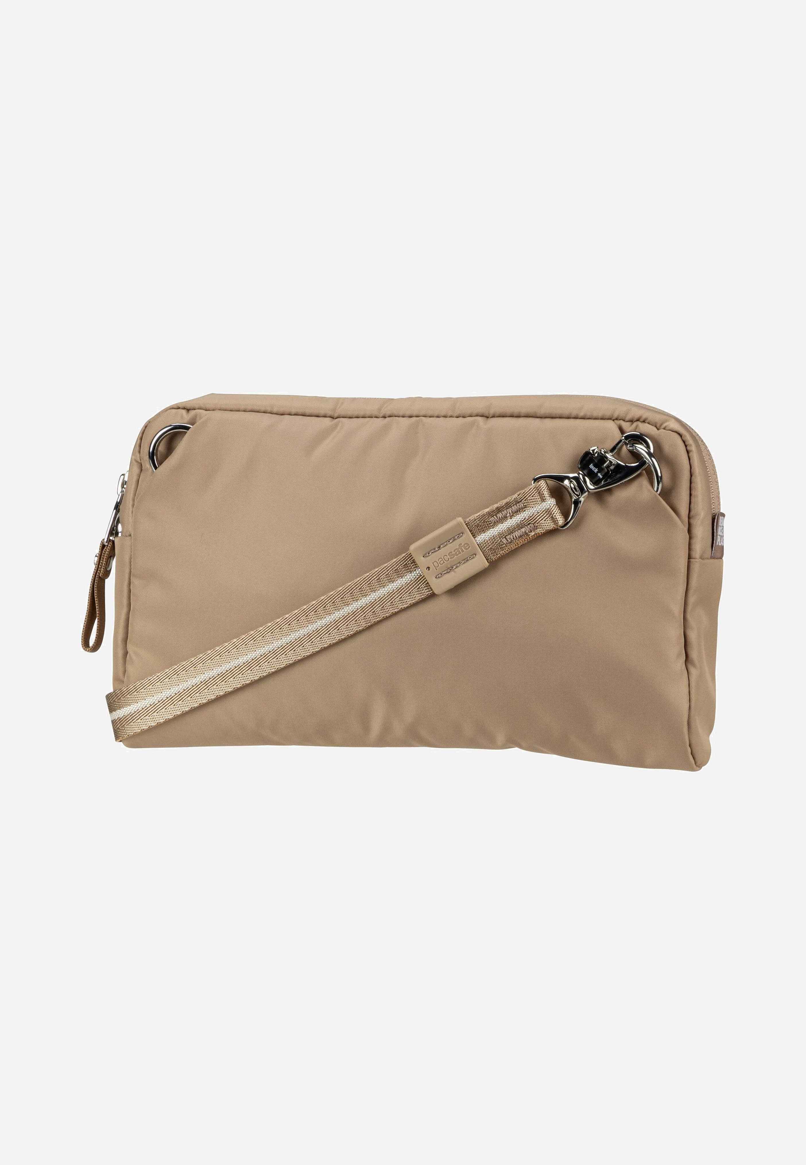 Pacsafe W 3-in1 sling Taupe Crossbody Bag