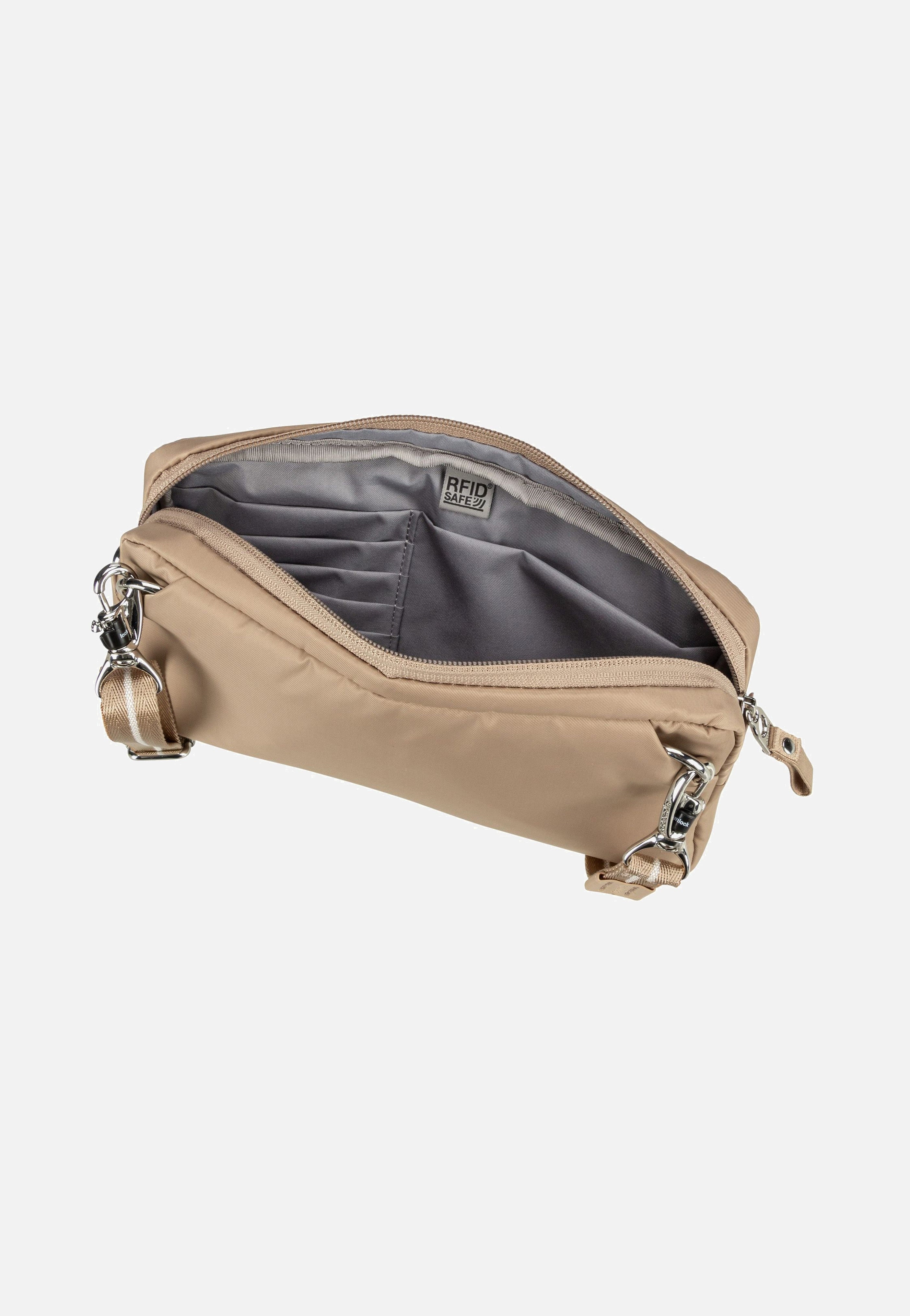 Pacsafe W 3-in1 sling Taupe Crossbody Bag