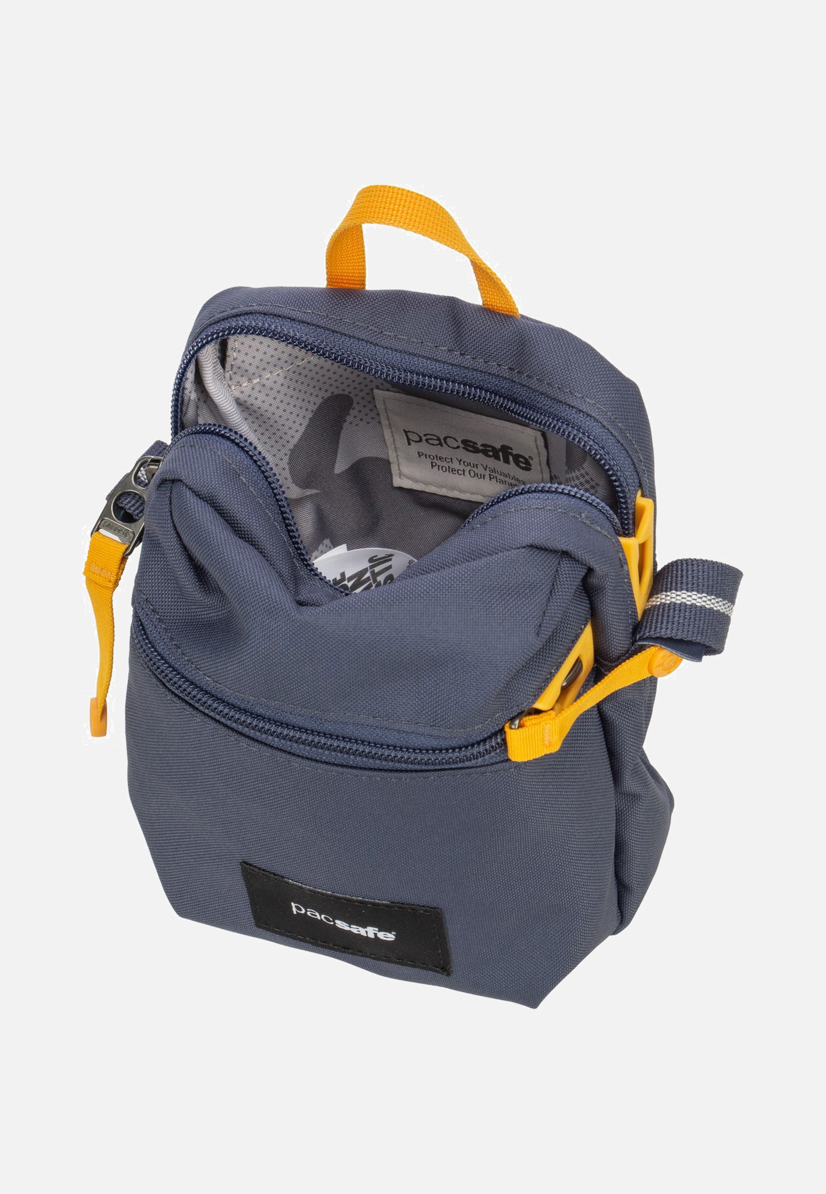 Pacsafe Go Micro Coastal Blue Crossbody Bag