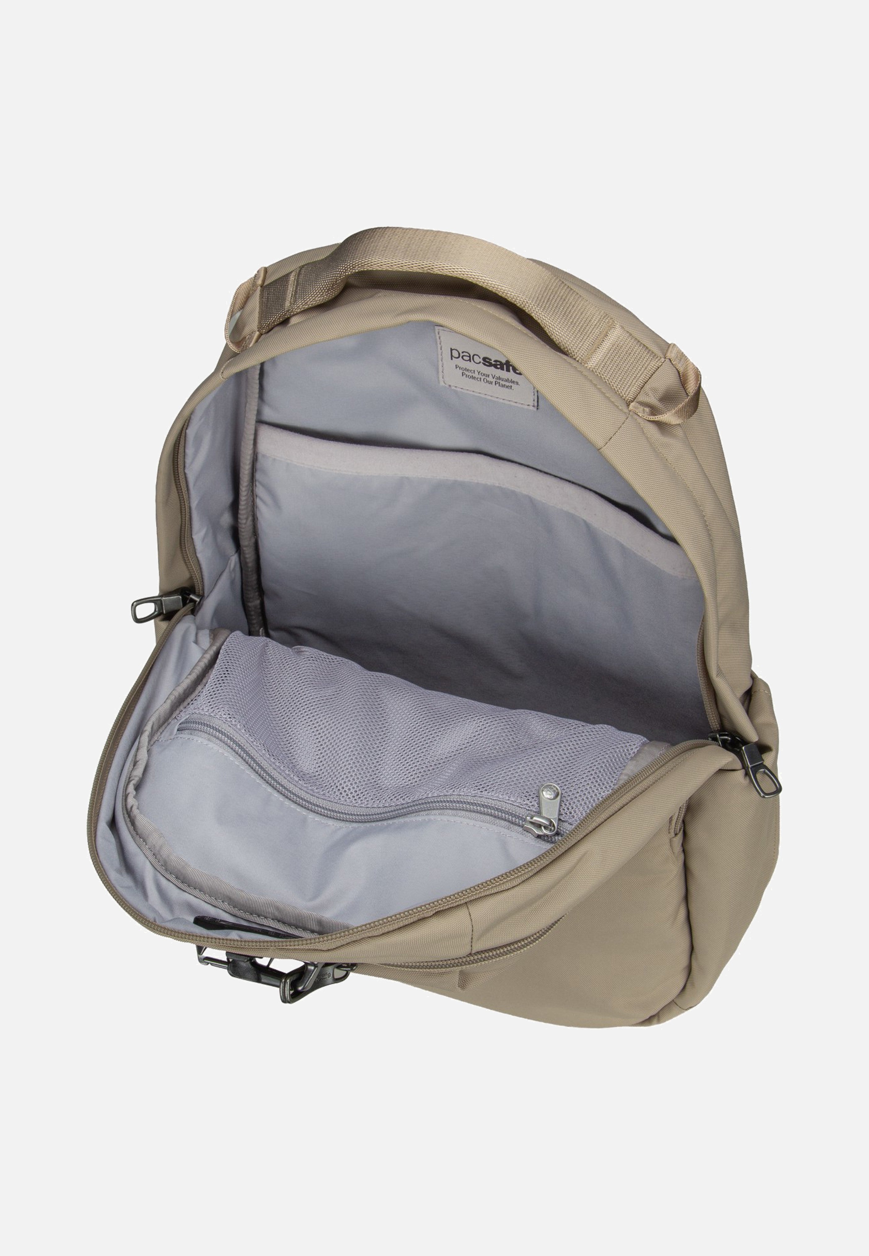 Pacsafe V 16L All-Around Beige Backpack