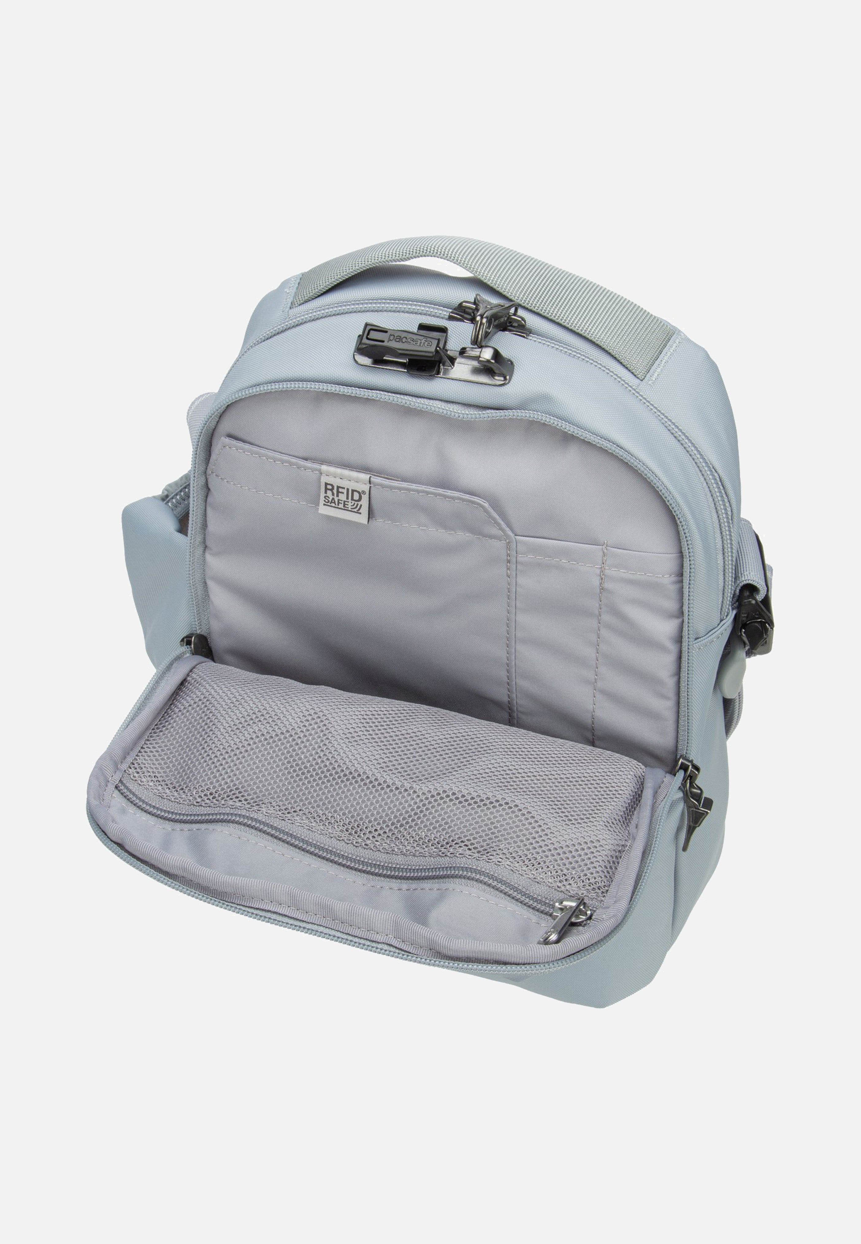 Pacsafe V Tour Digital Gray Crossbody Bag
