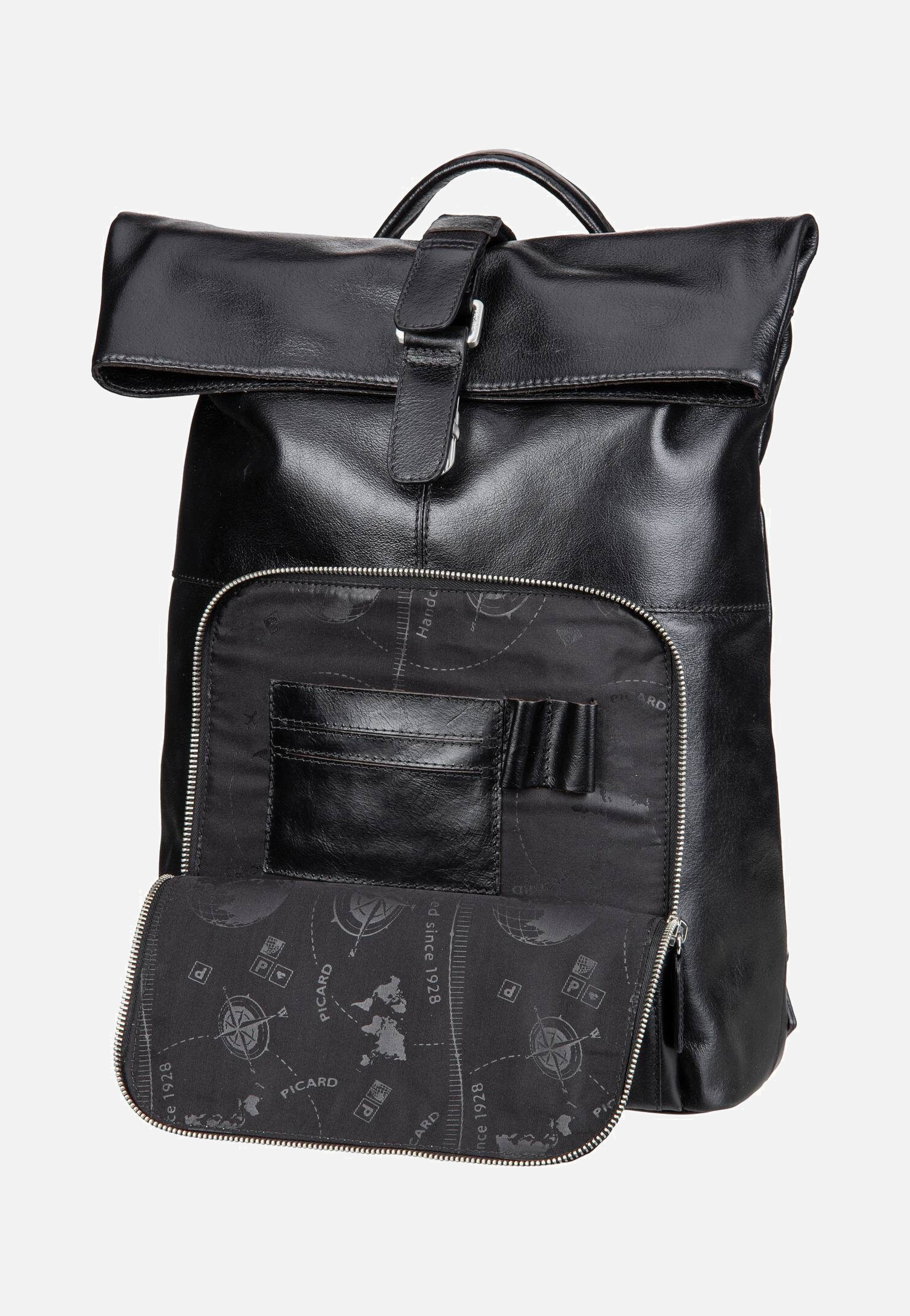 Picard - Buddy 5667 Schwarz - Rolltop Backpack | Neutral-Image