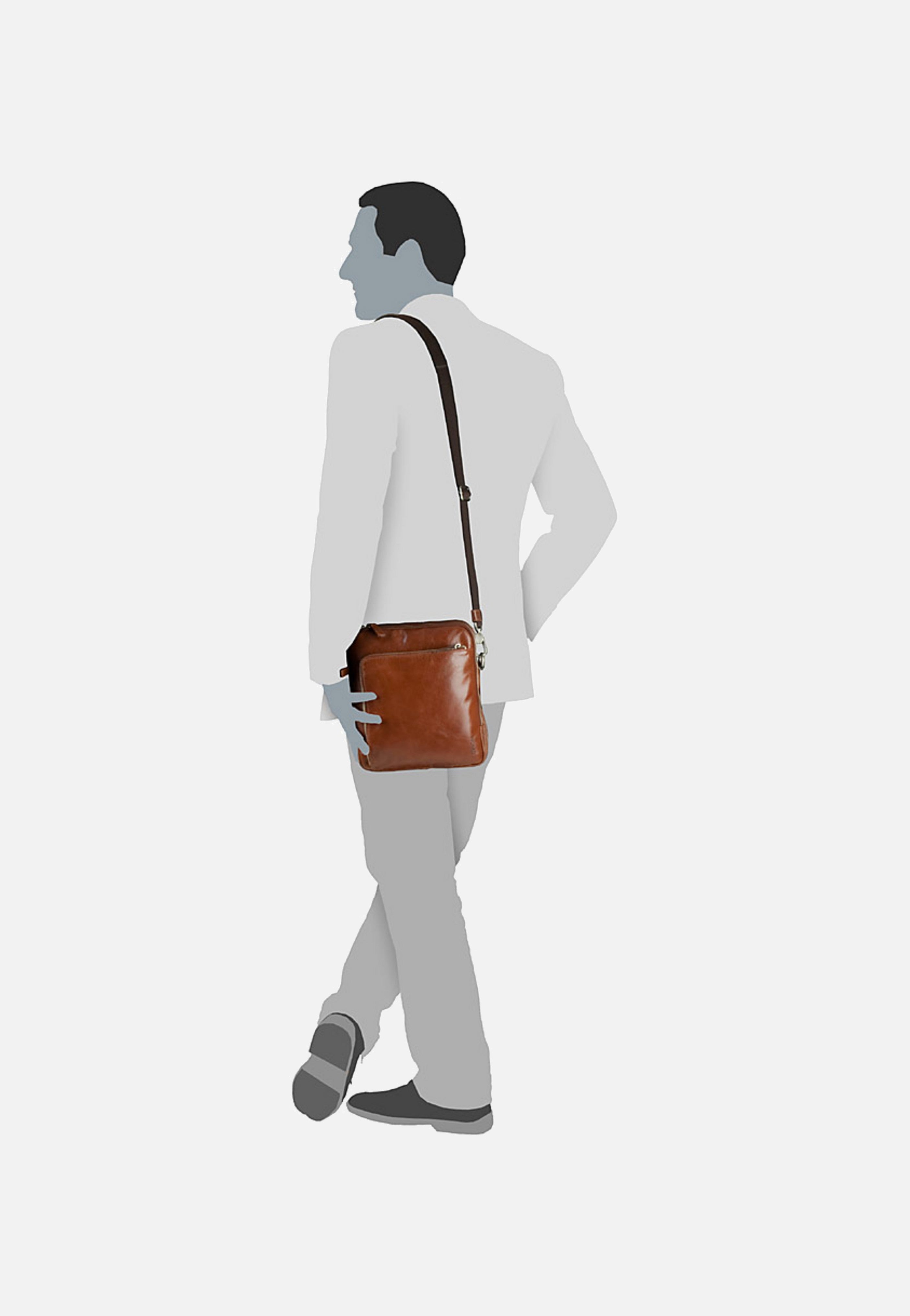 Picard Buddy S Cognac Crossbody Bag