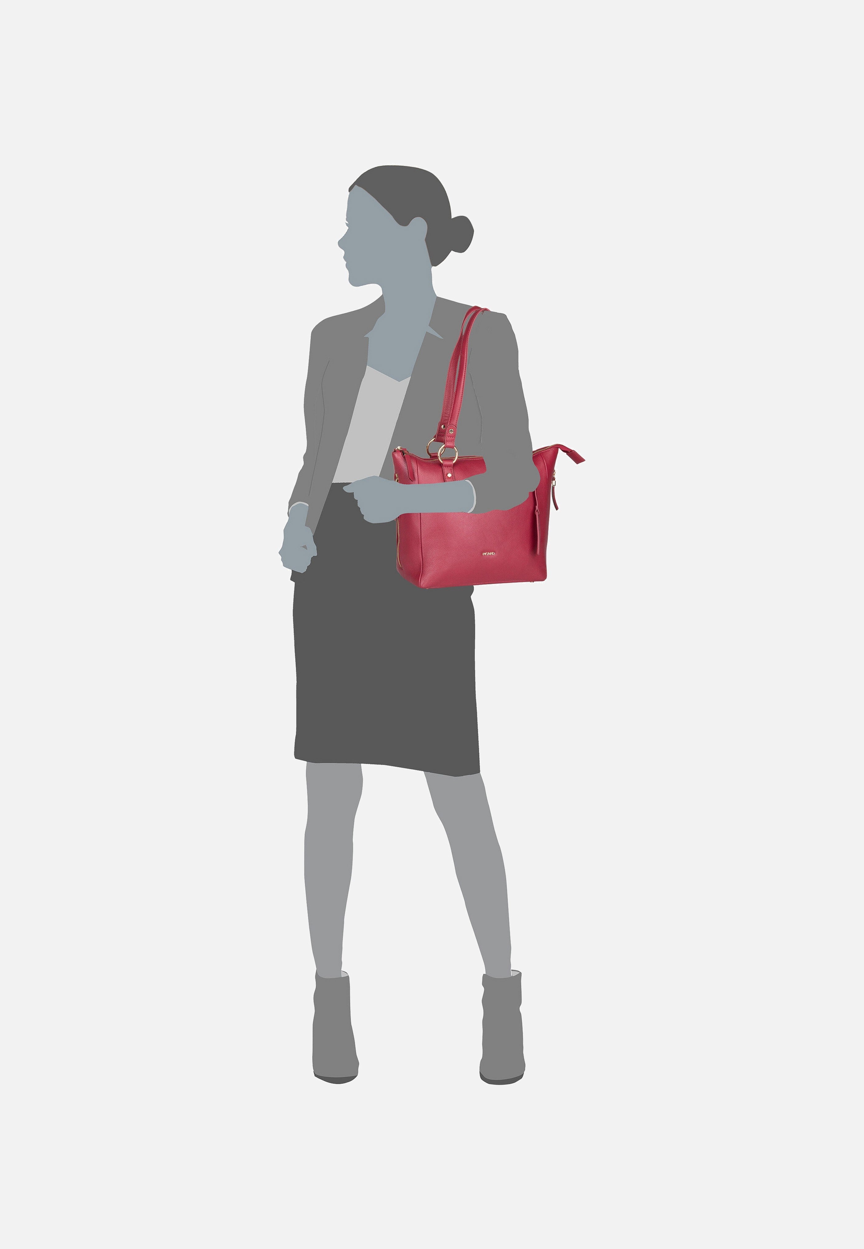 Picard Java 1215 Lipstick Shoulder Bag