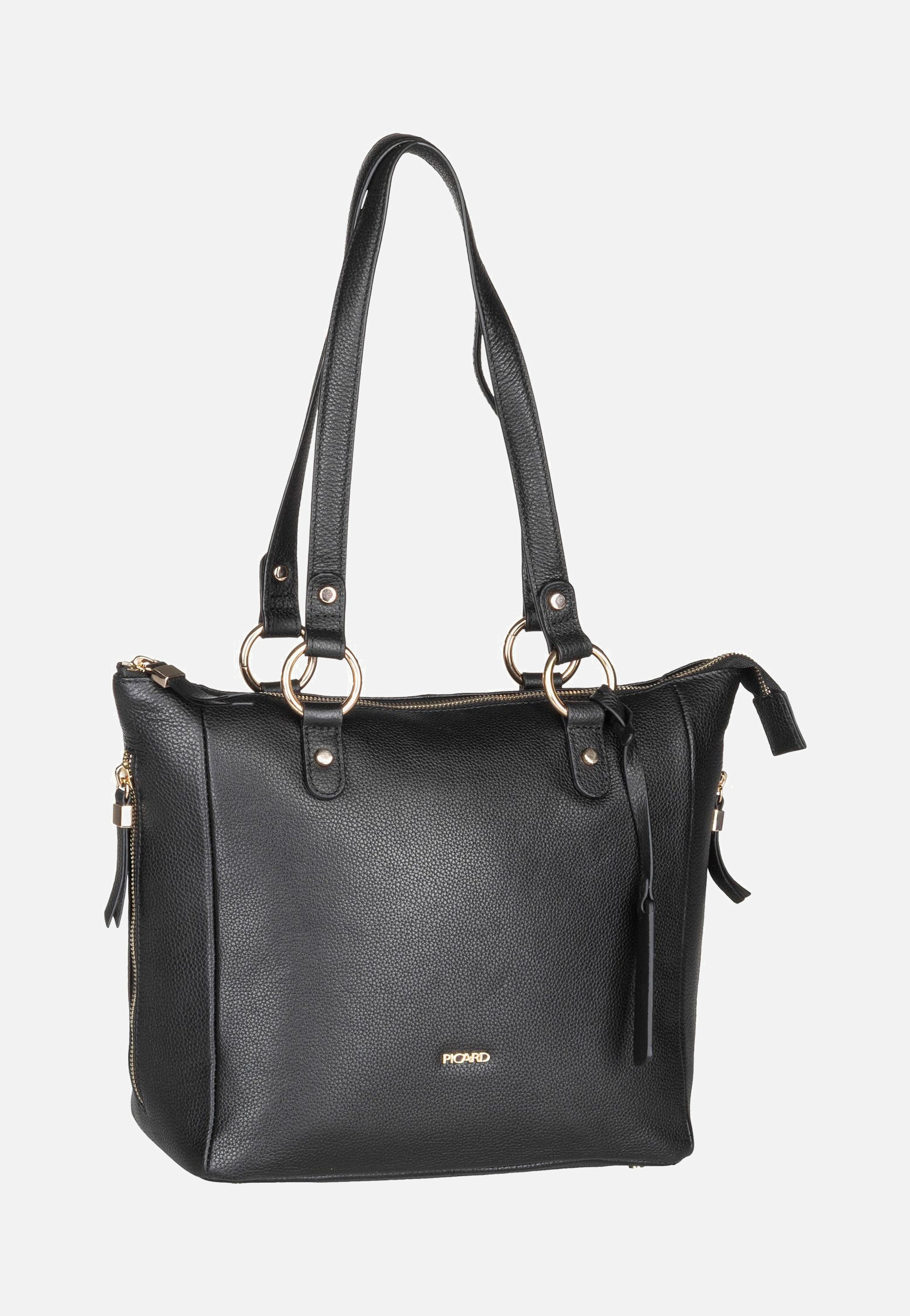 Picard Java 1215 Schwarz Shoulder Bag
