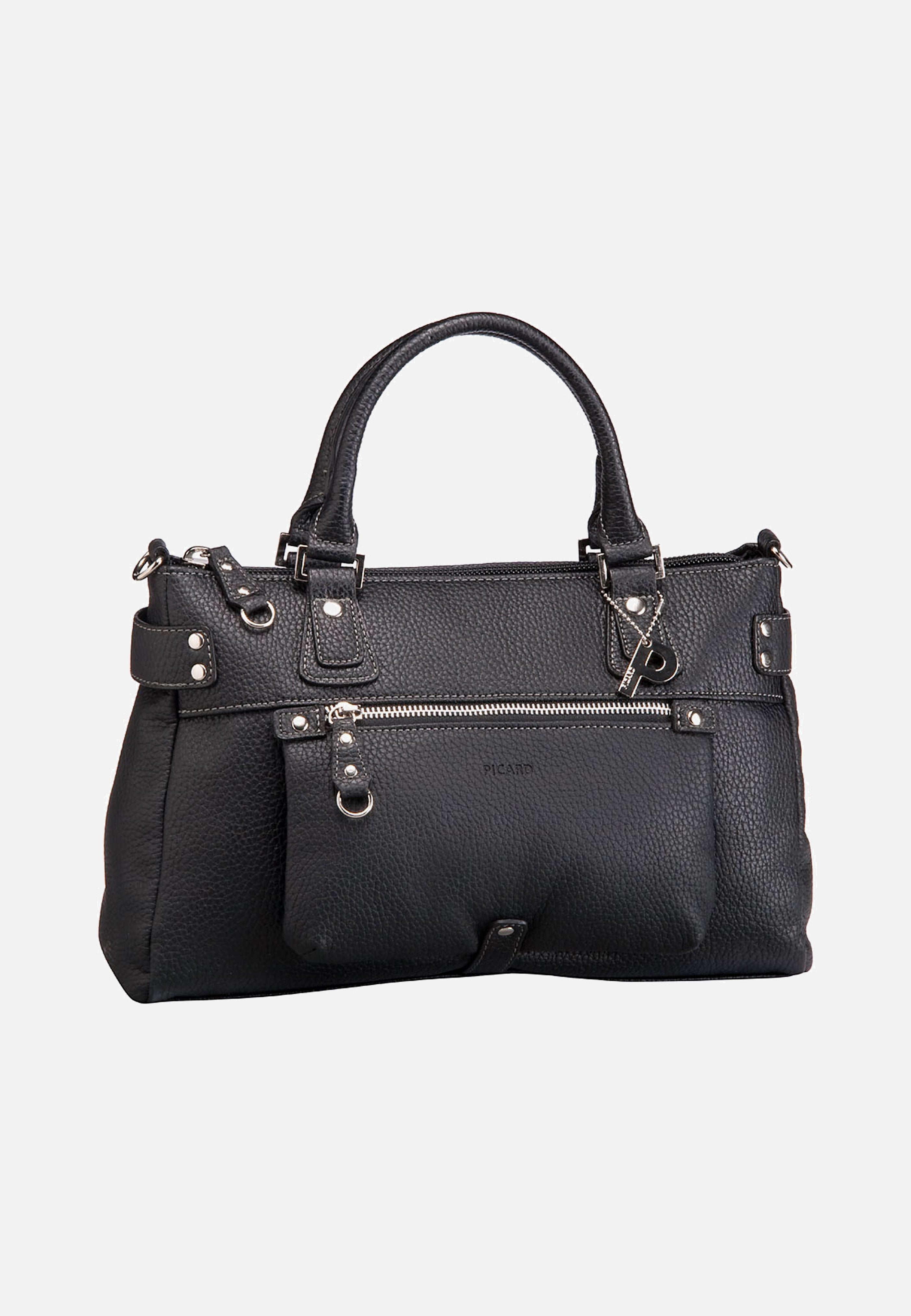 Picard Loire Schwarz Handle Bag