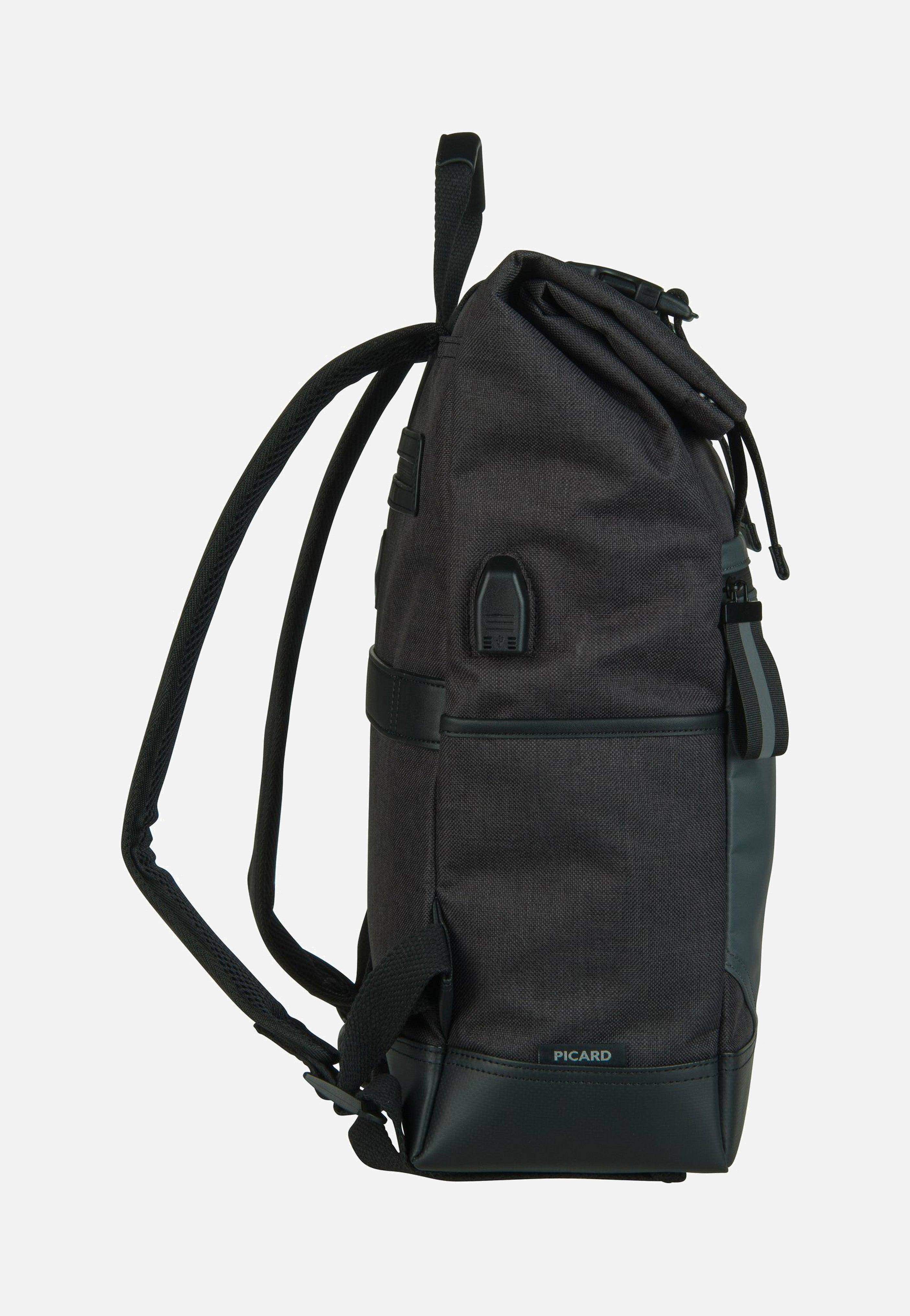 Picard - Speed 2393 Schwarz - Rolltop Backpack | Men-Image