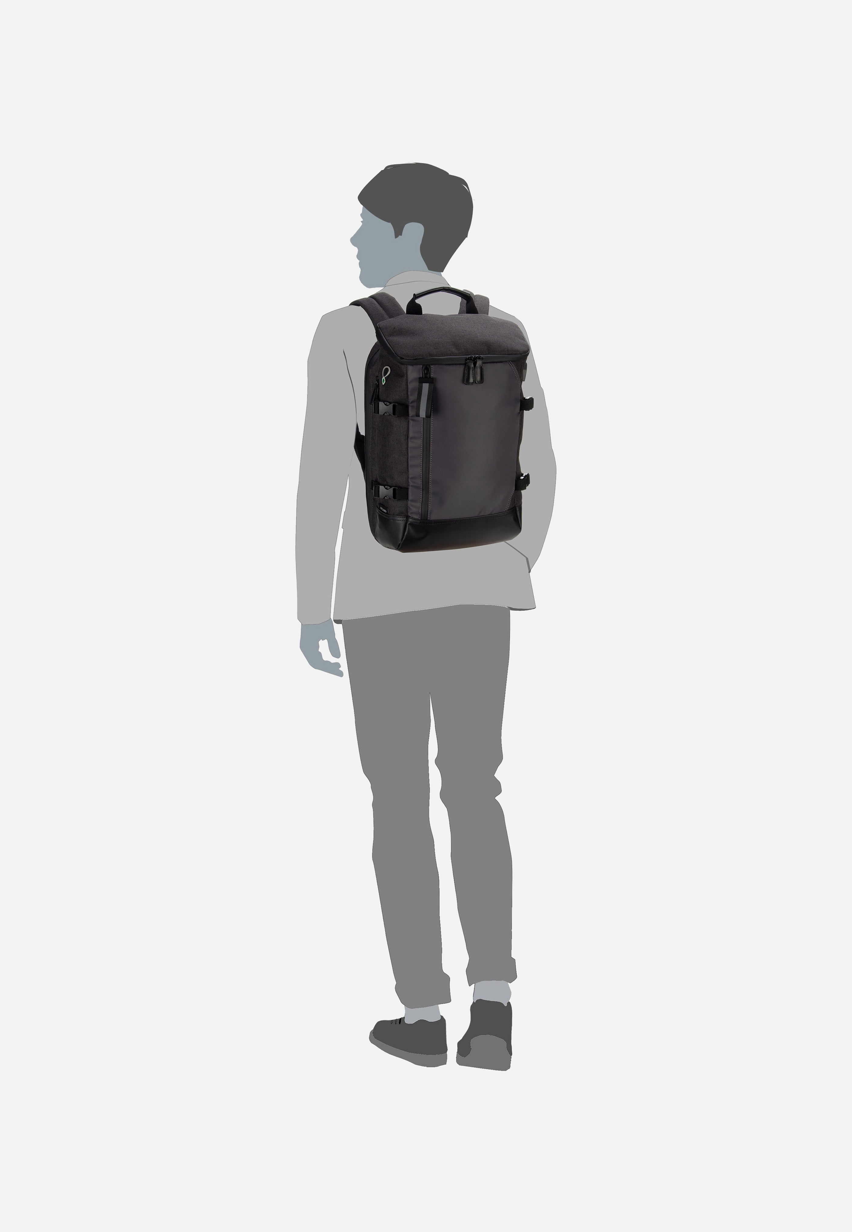 Picard Speed 2396 Schwarz Backpack