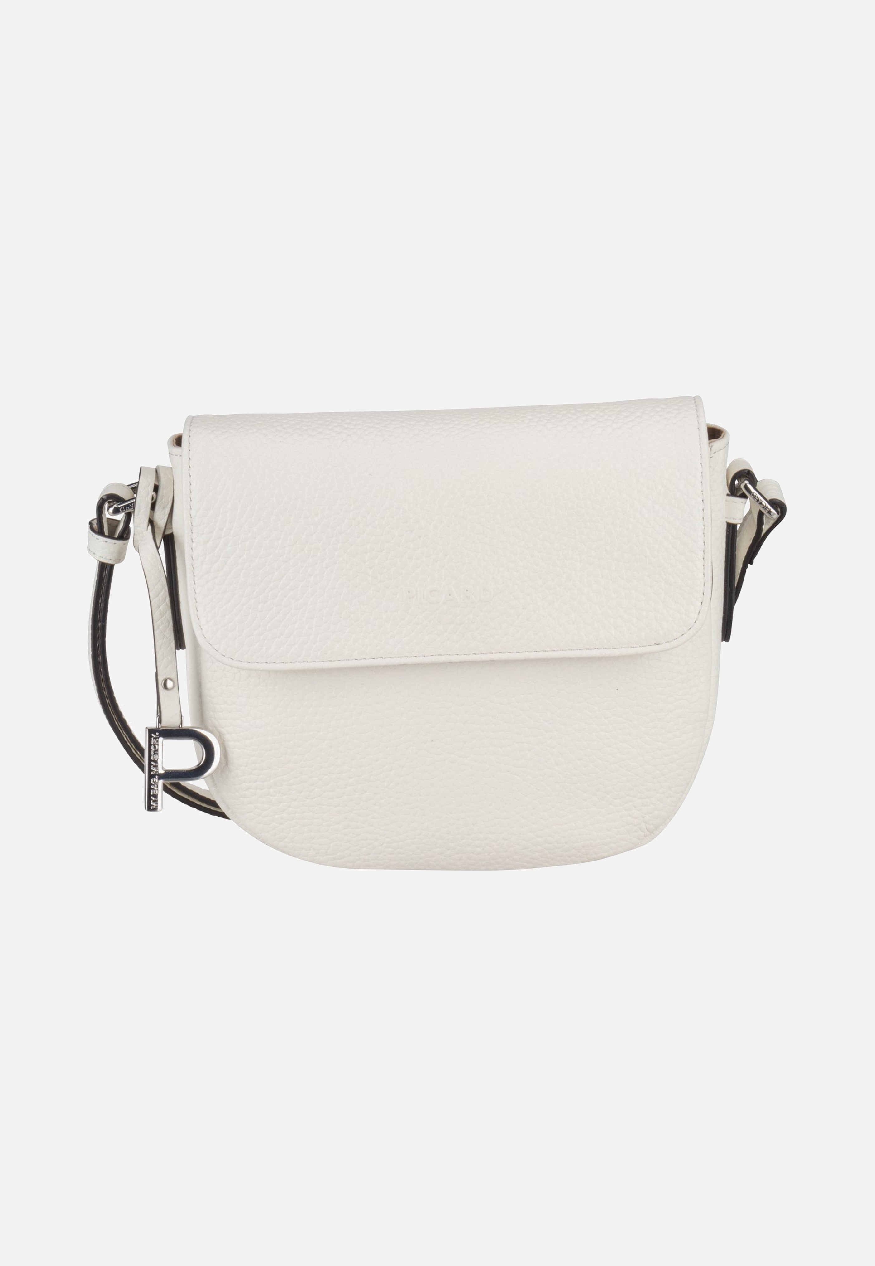Picard Pure White Lily Crossbody Bag