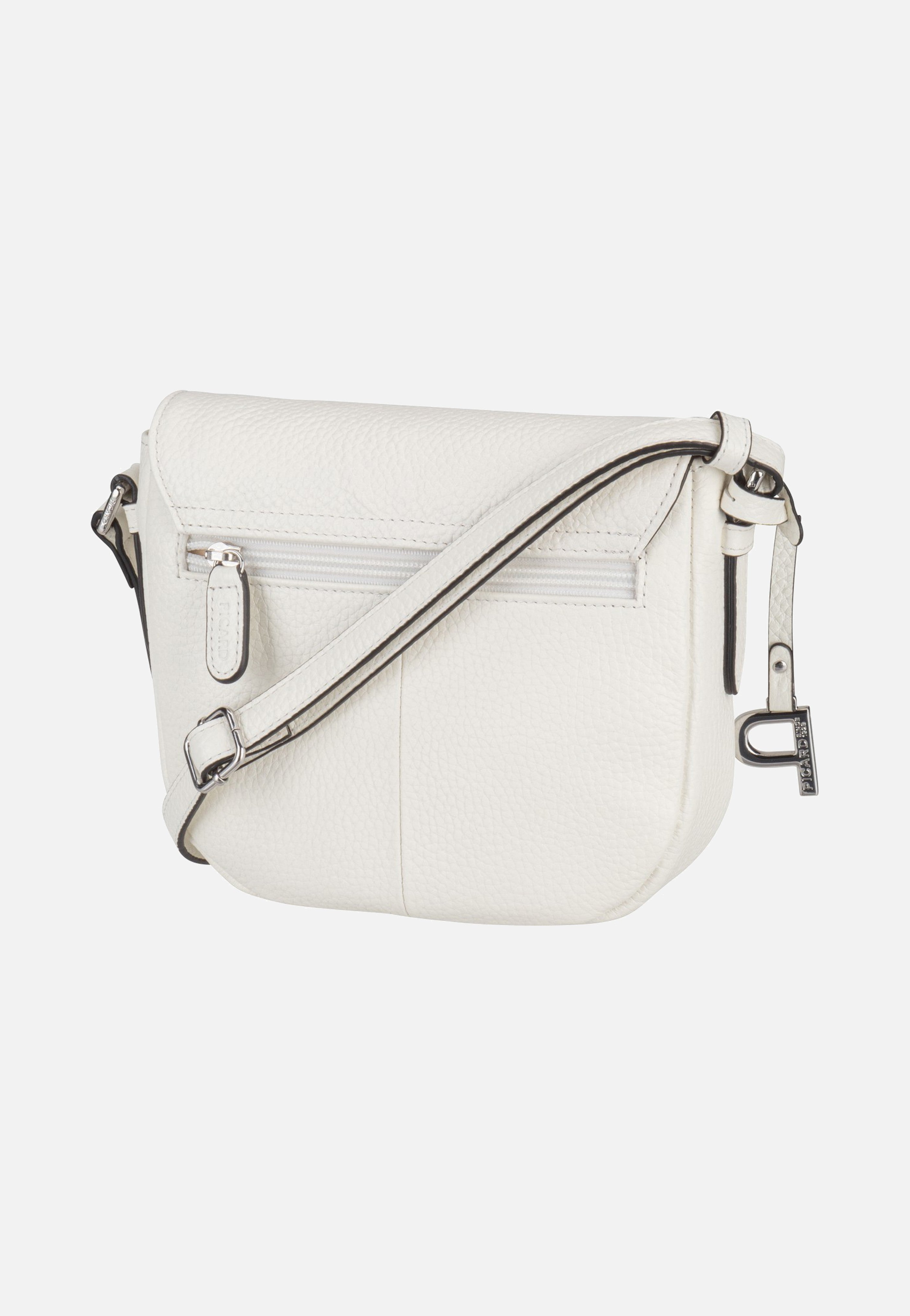 Picard Pure White Lily Crossbody Bag
