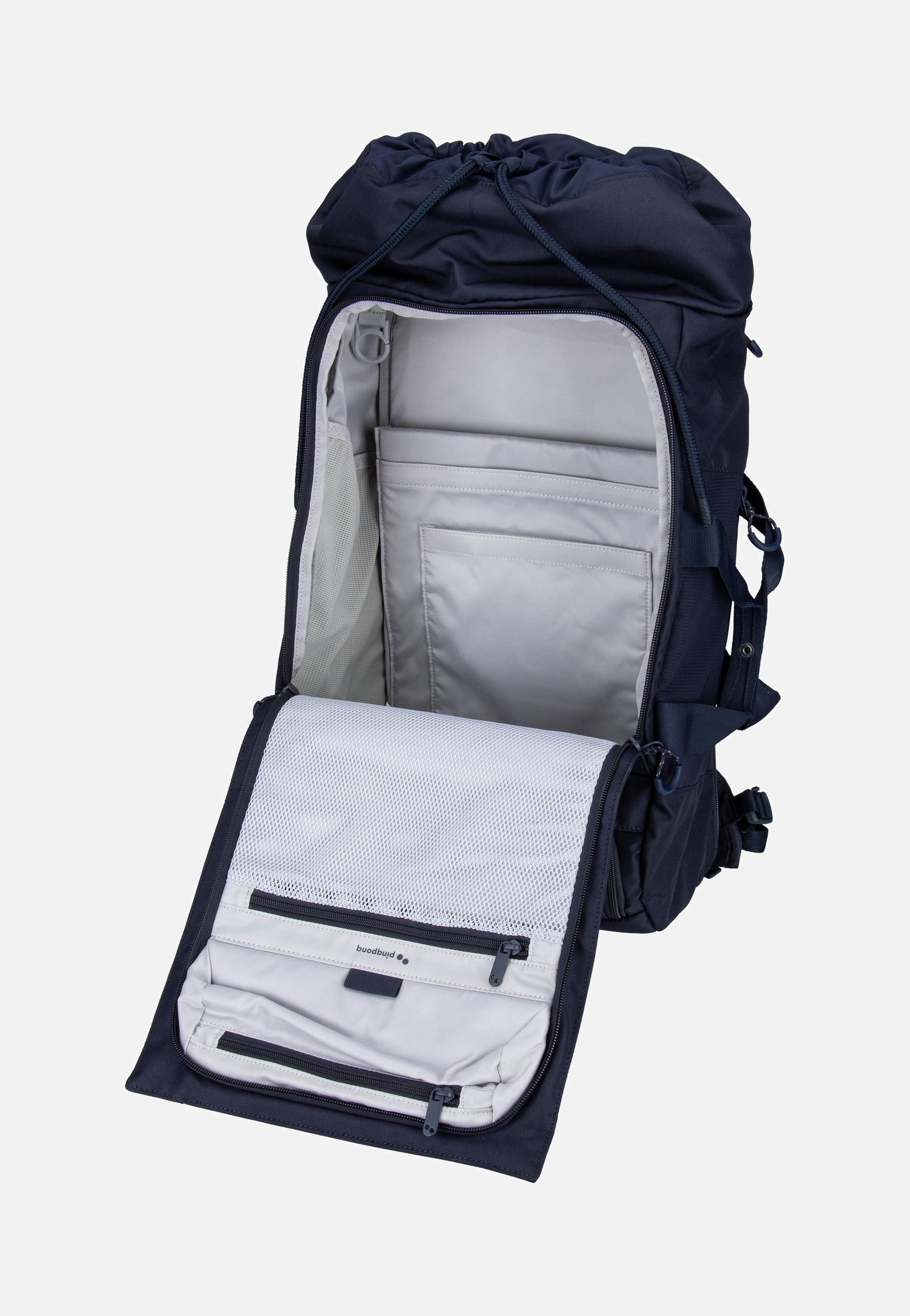 pinqponq - Blok Large Fjord Navy - Backpack | Neutral-Image