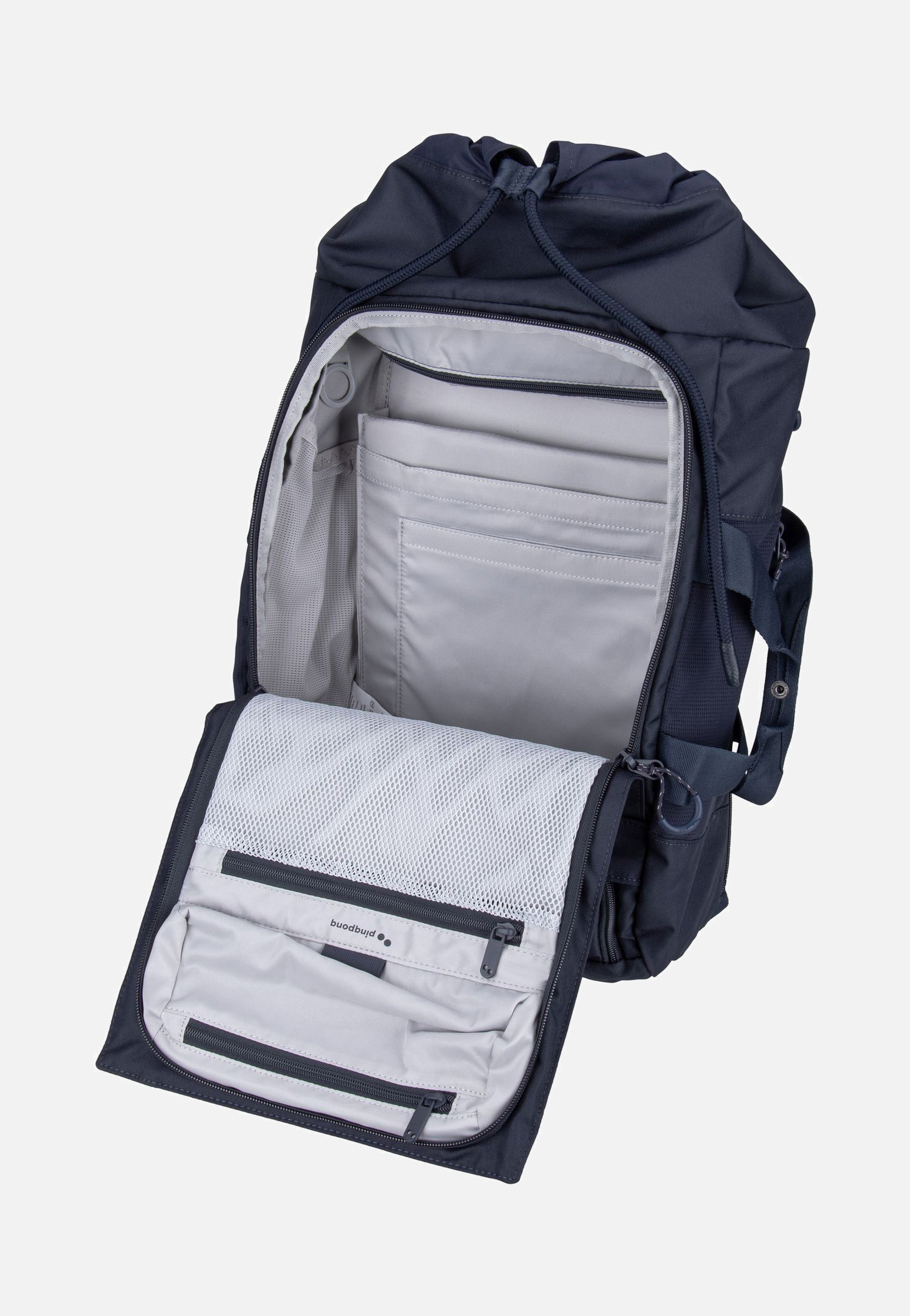 pinqponq - Blok Medium Fjord Navy - Backpack | Neutral-Image