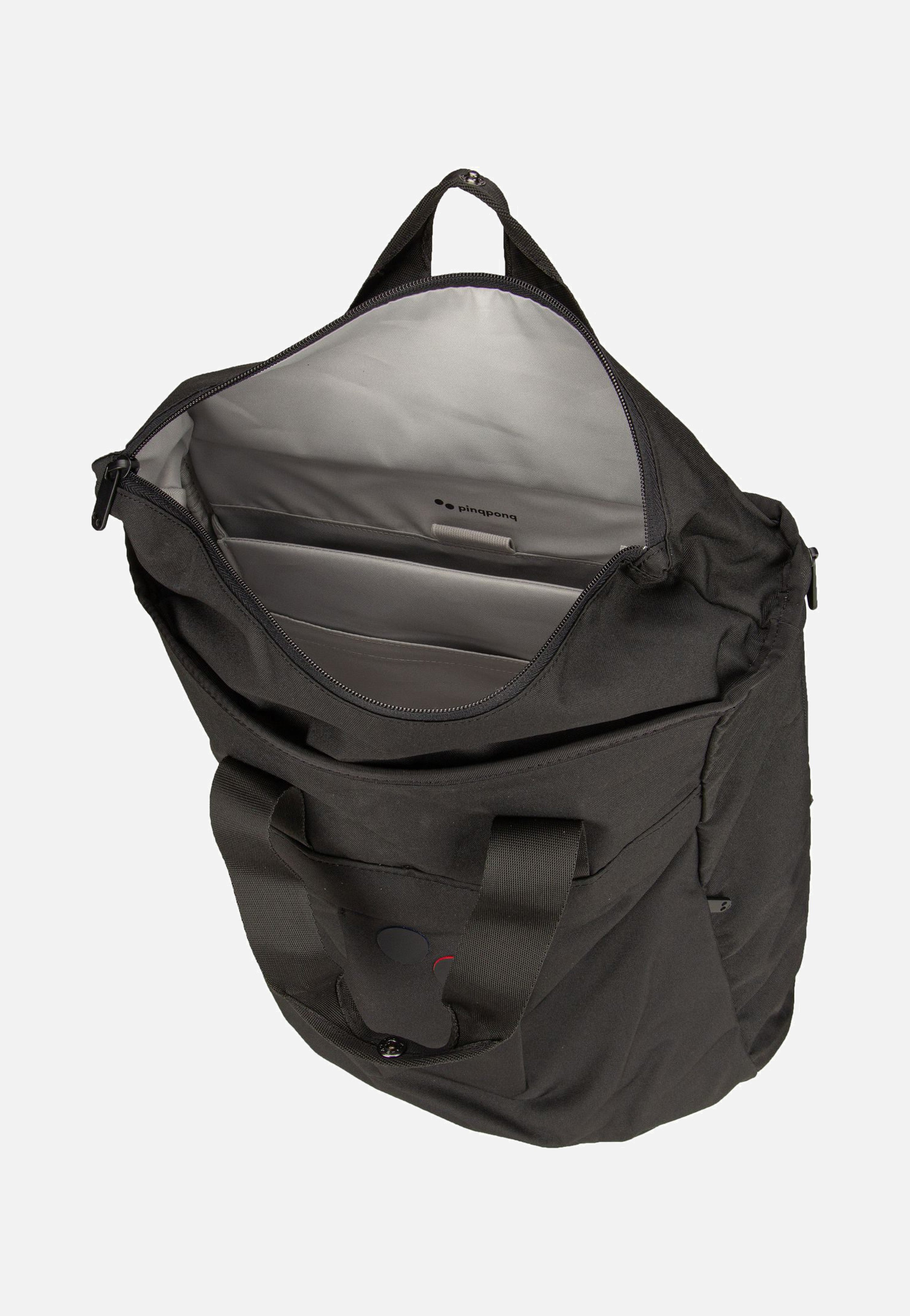 pinqponq Komo Rooted Black Backpack