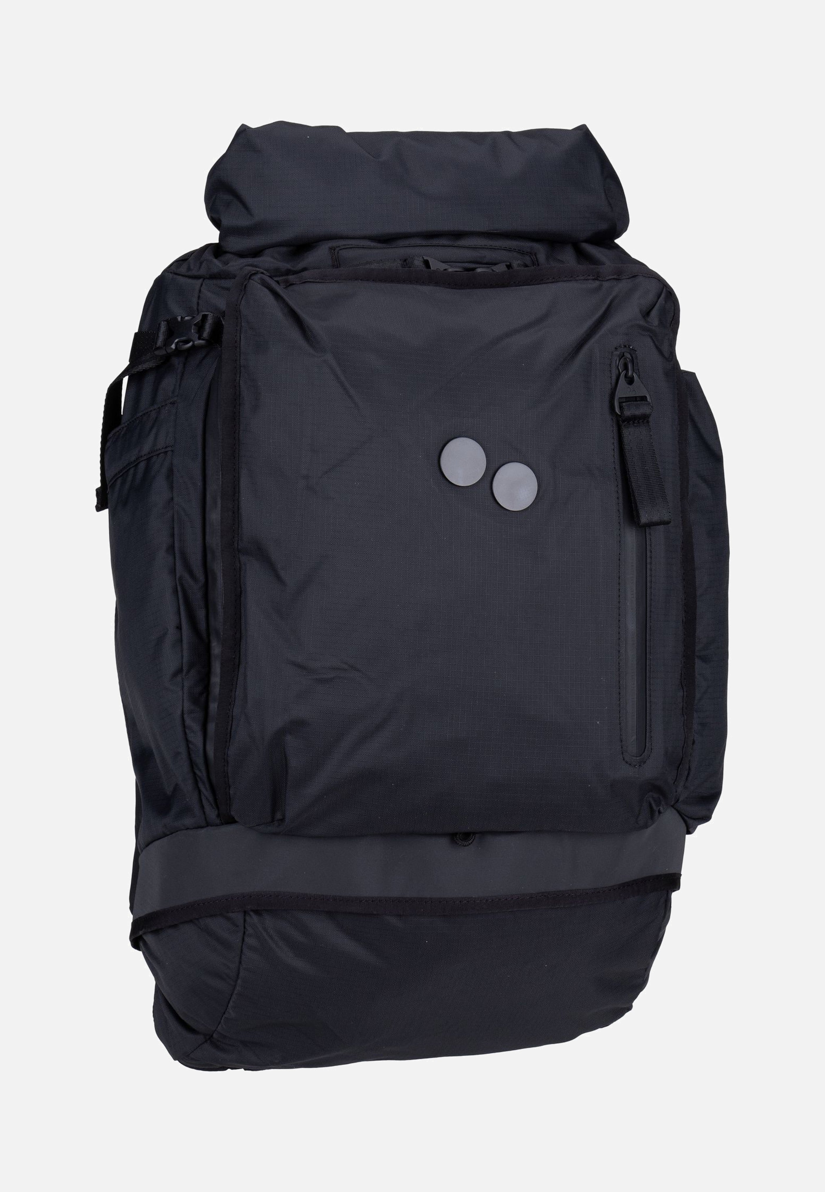pinqponq Komut Medium Pure Black Backpack