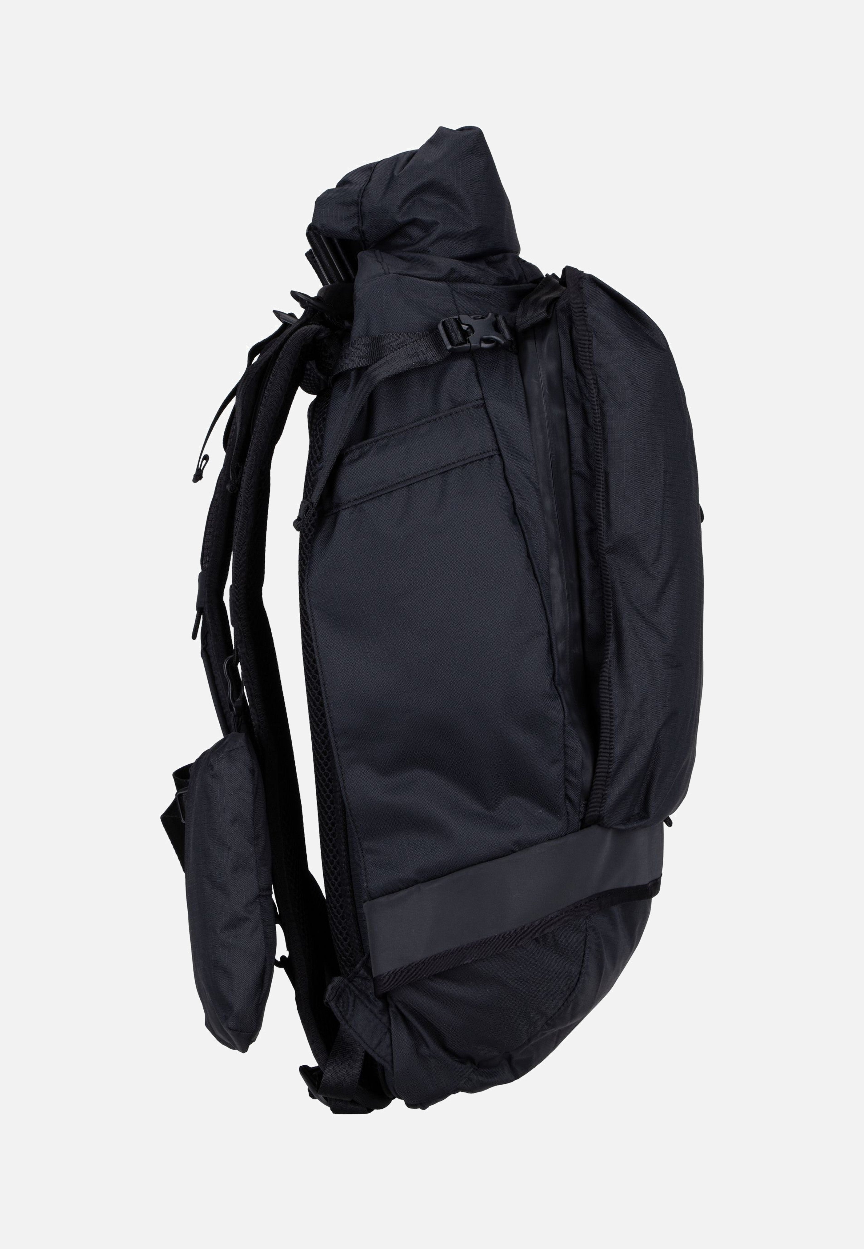 pinqponq Komut Medium Pure Black Backpack
