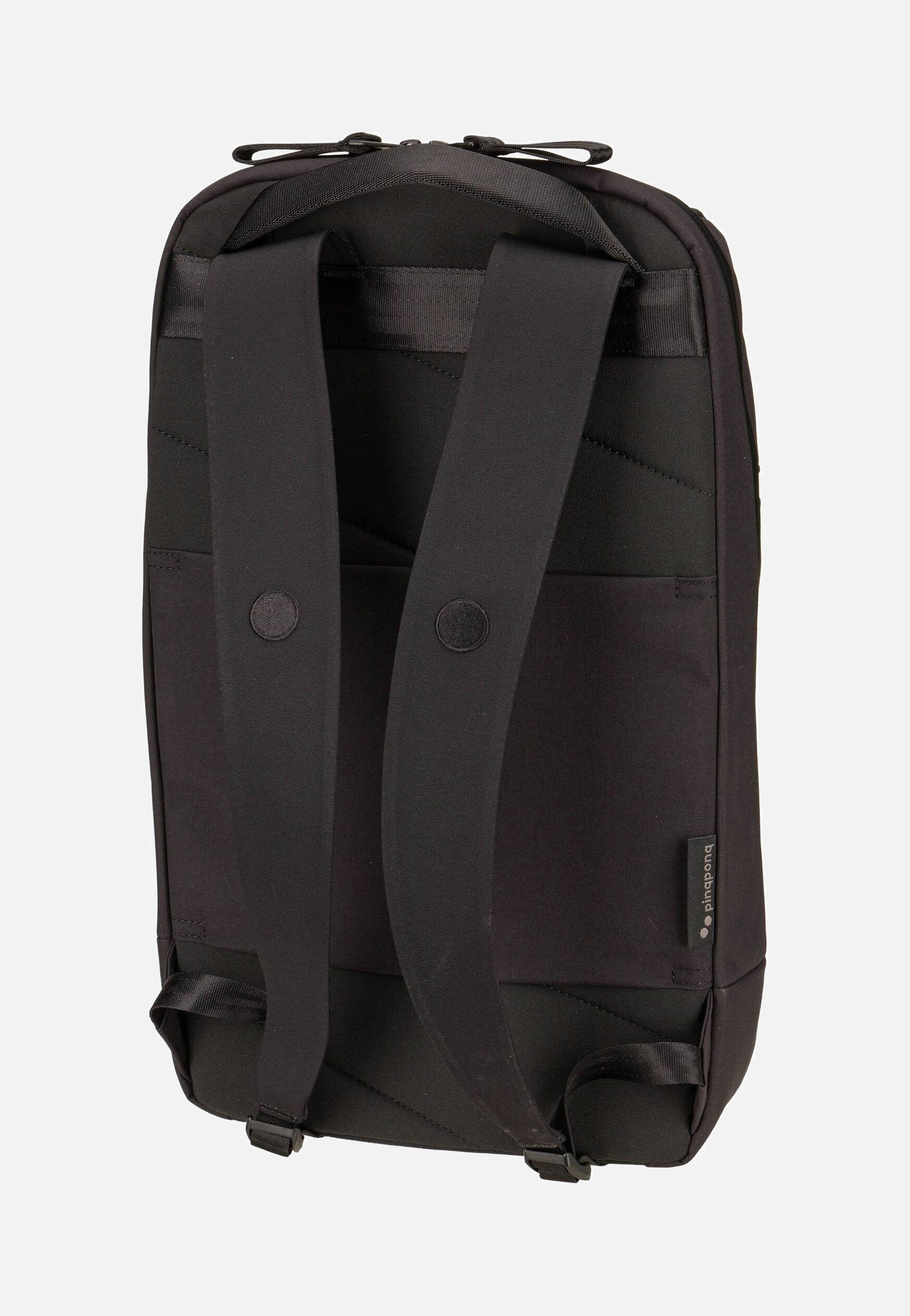 pinqponq - Kontor Solid Black - Backpack | Neutral-Image
