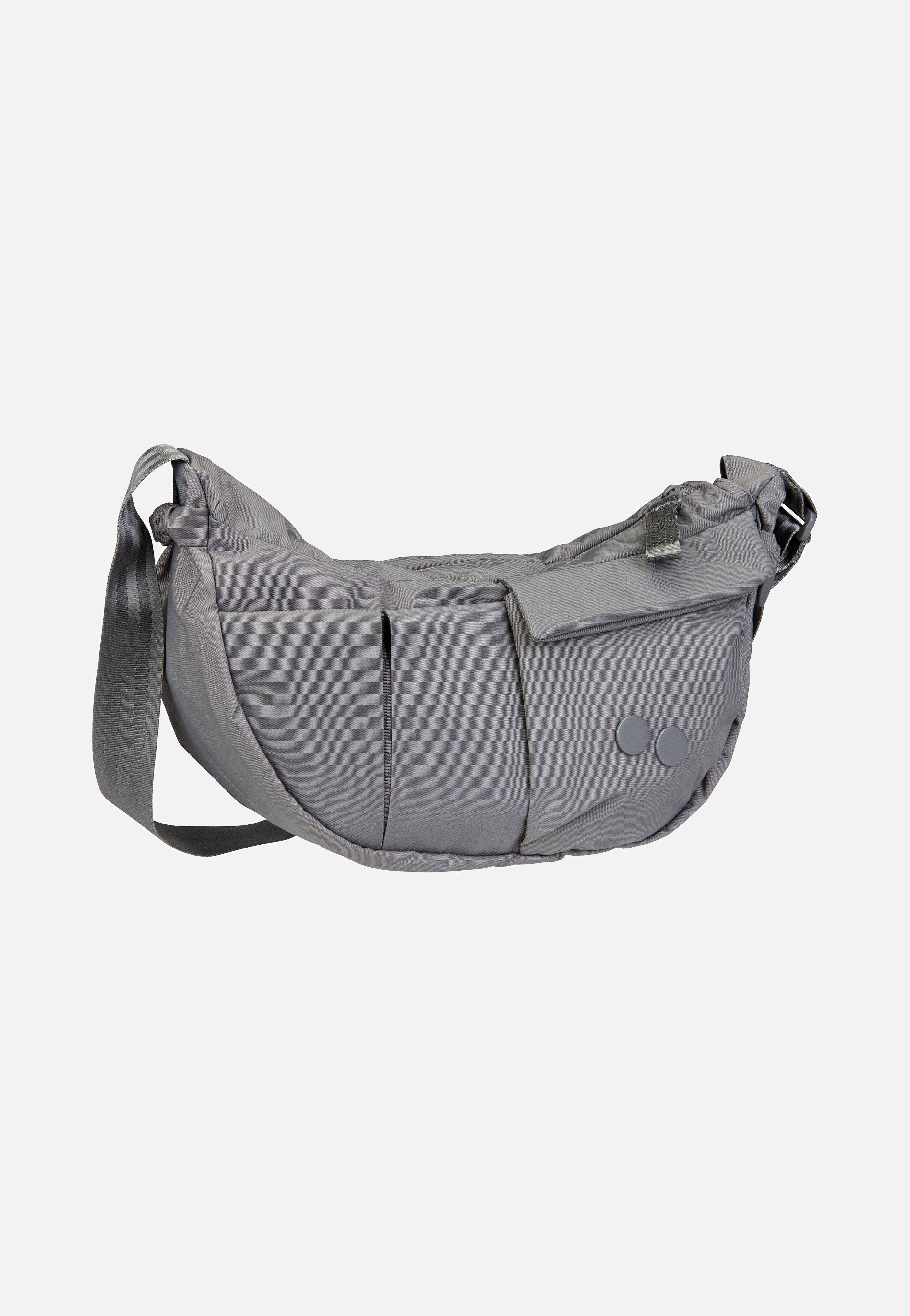 pinqponq Krumm Medium Crinkle Grey Crossbody Bag
