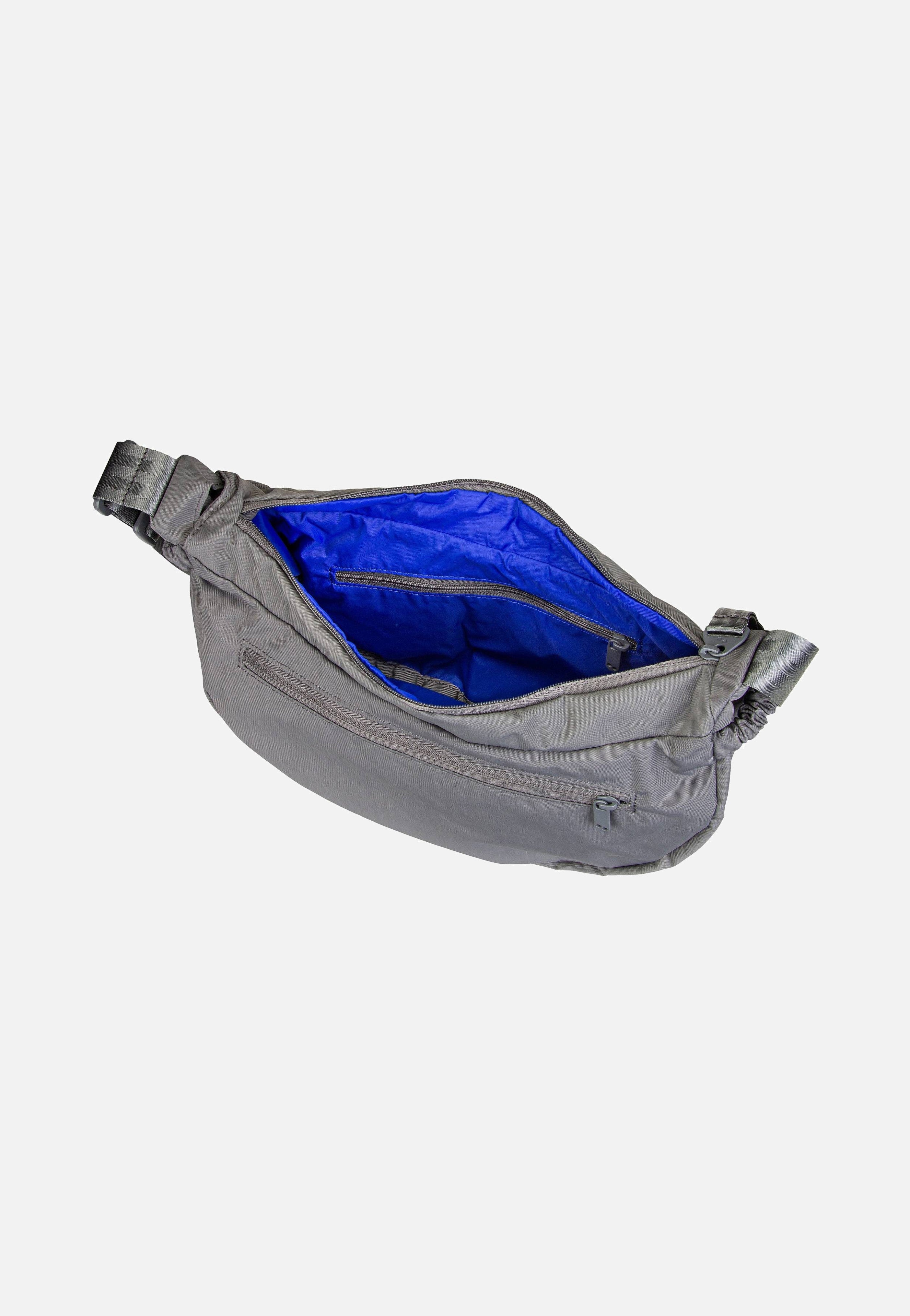 pinqponq Krumm Medium Crinkle Grey Crossbody Bag