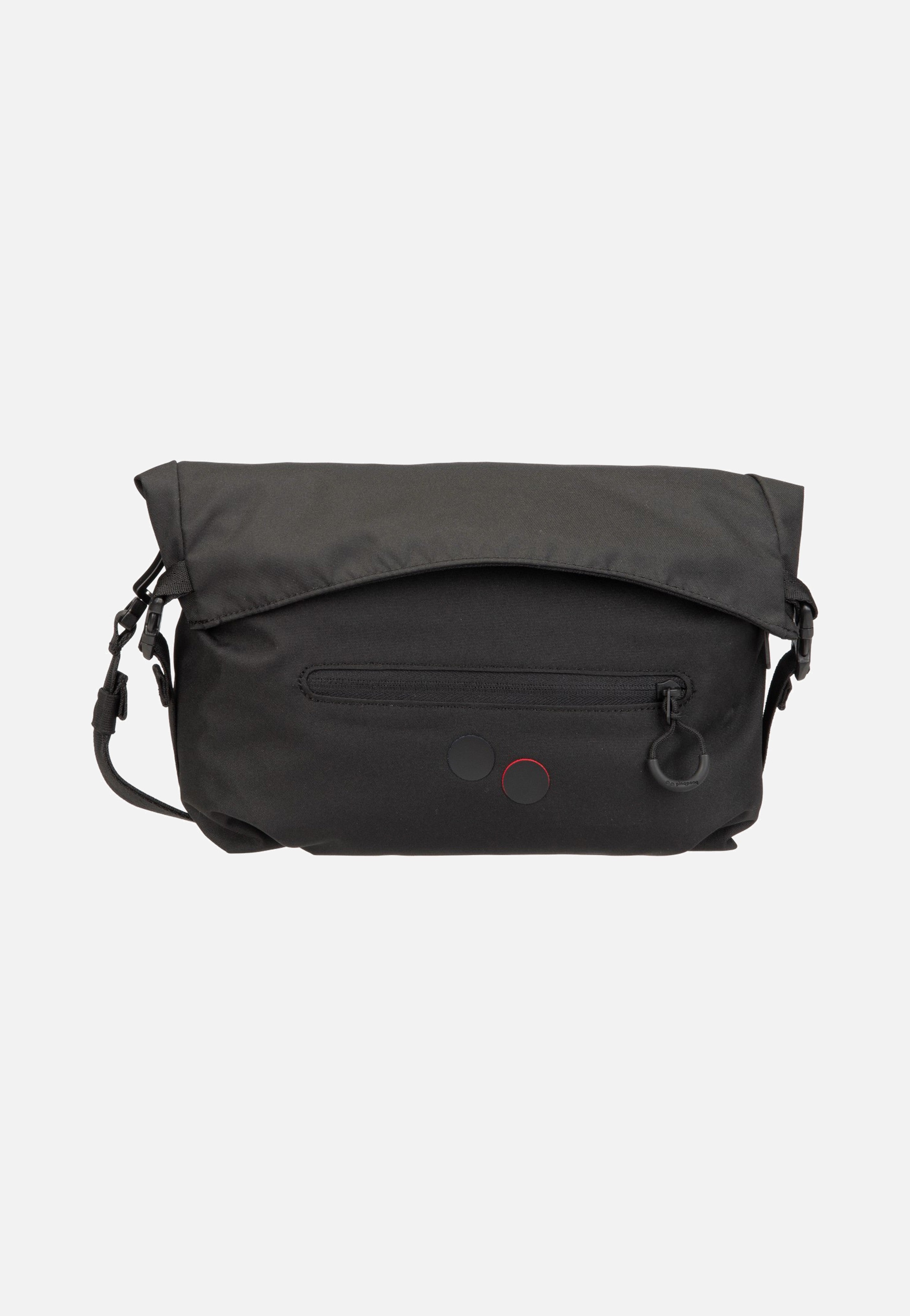 pinqponq Aksel Rooted Black Crossbody Bag
