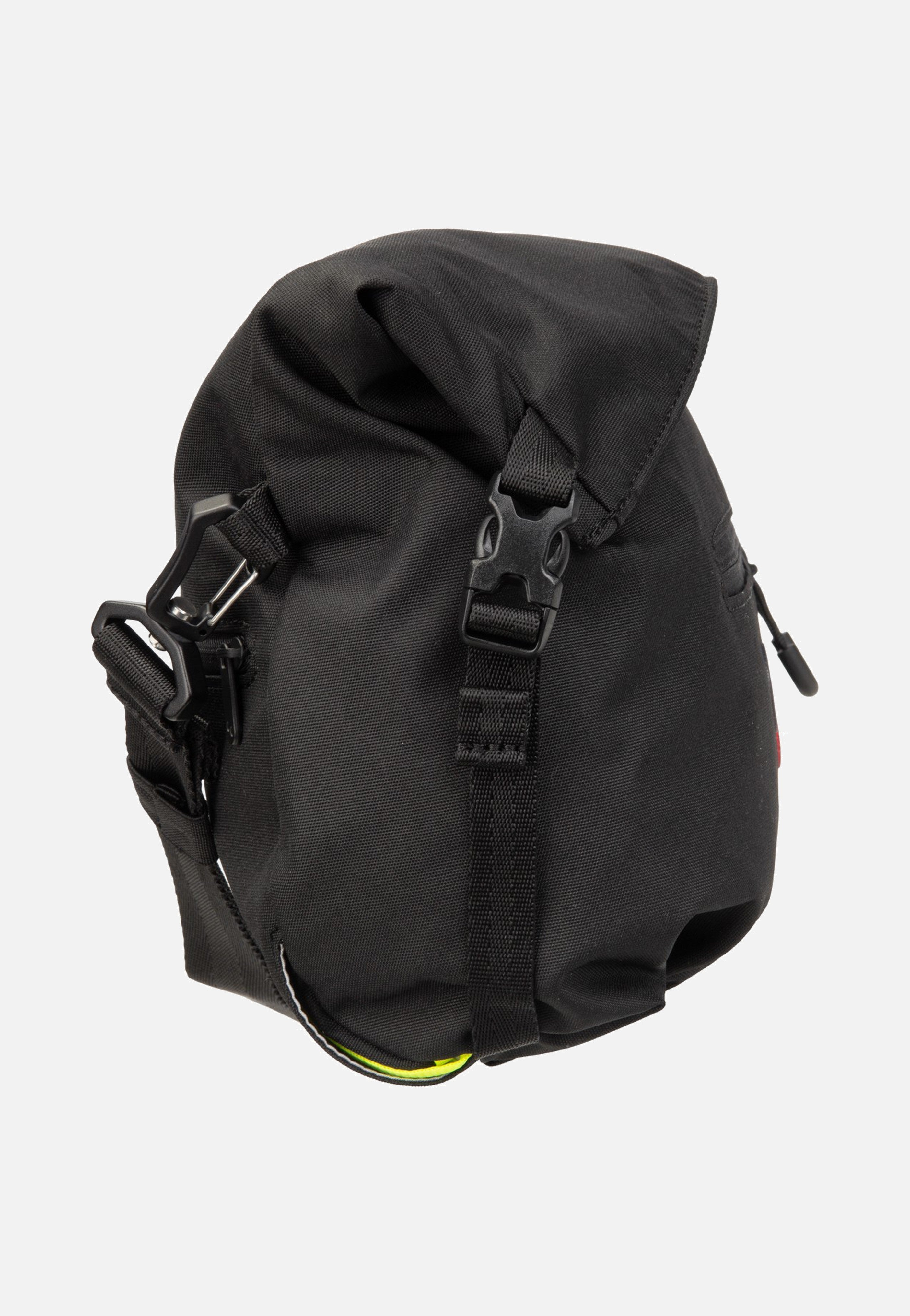 pinqponq Aksel Rooted Black Crossbody Bag