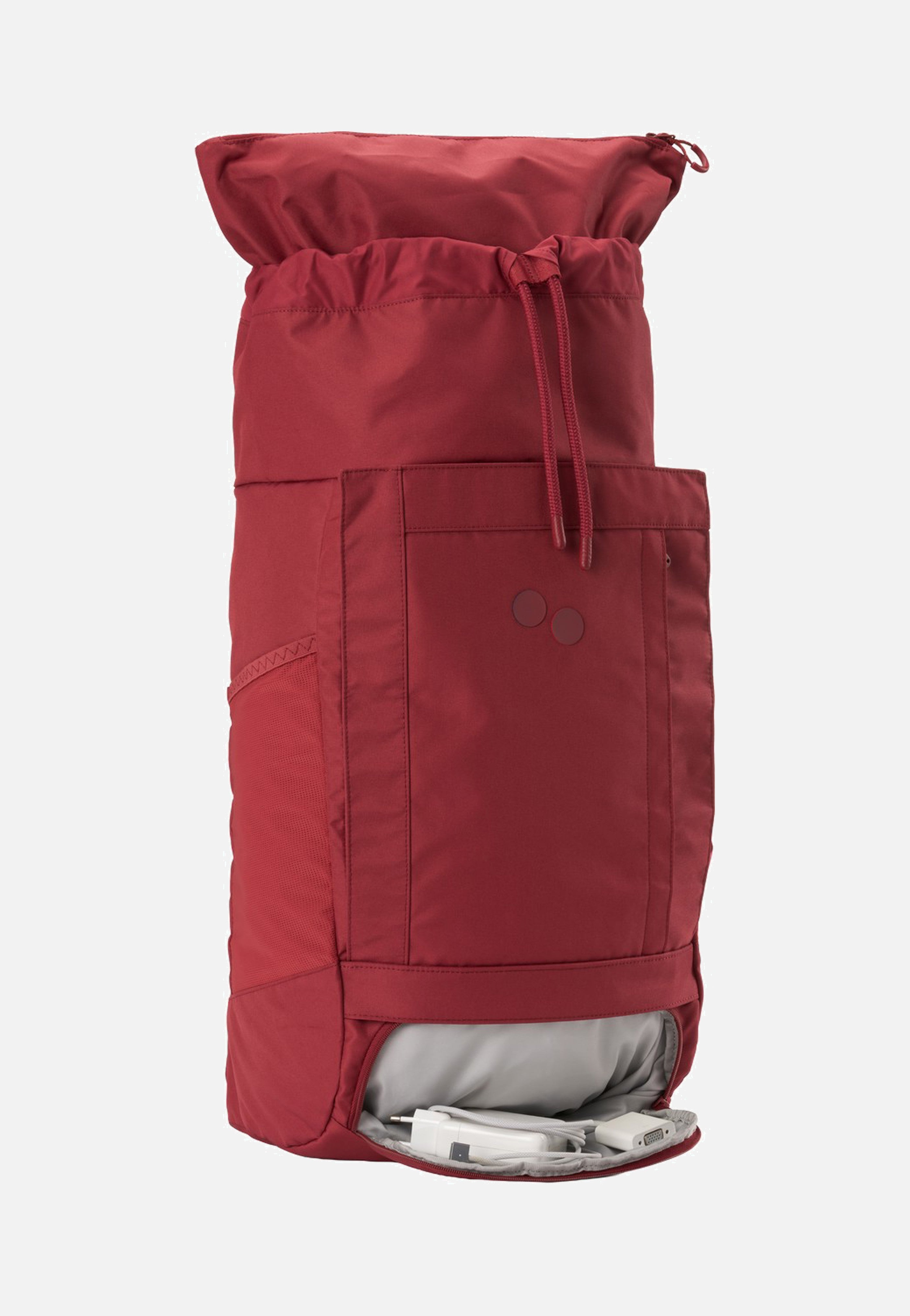 pinqponq Blok Large Sienna Red Backpack