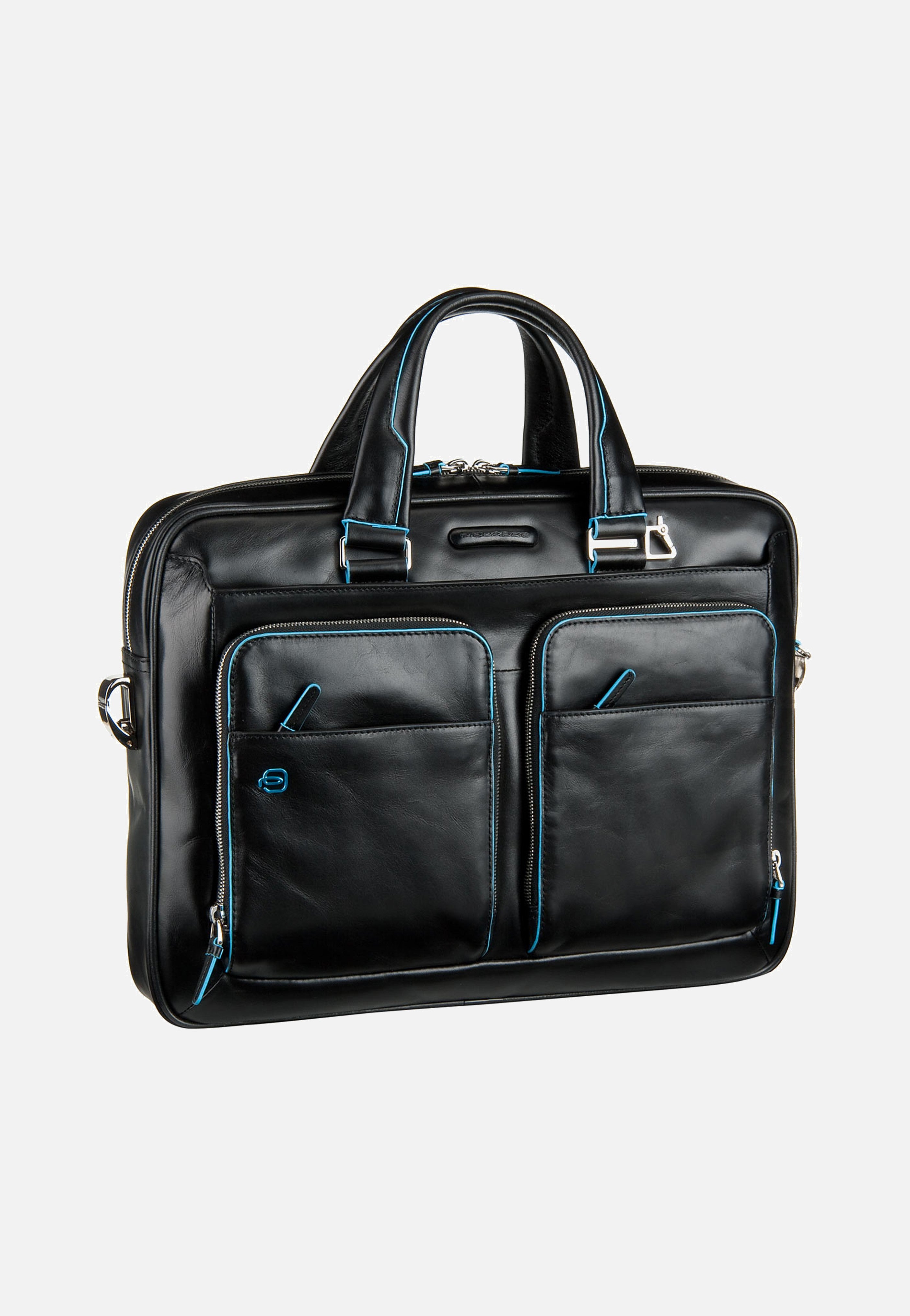 Piquadro - Blue Square Laptoptasche Nero - Briefcase | Neutral-Image