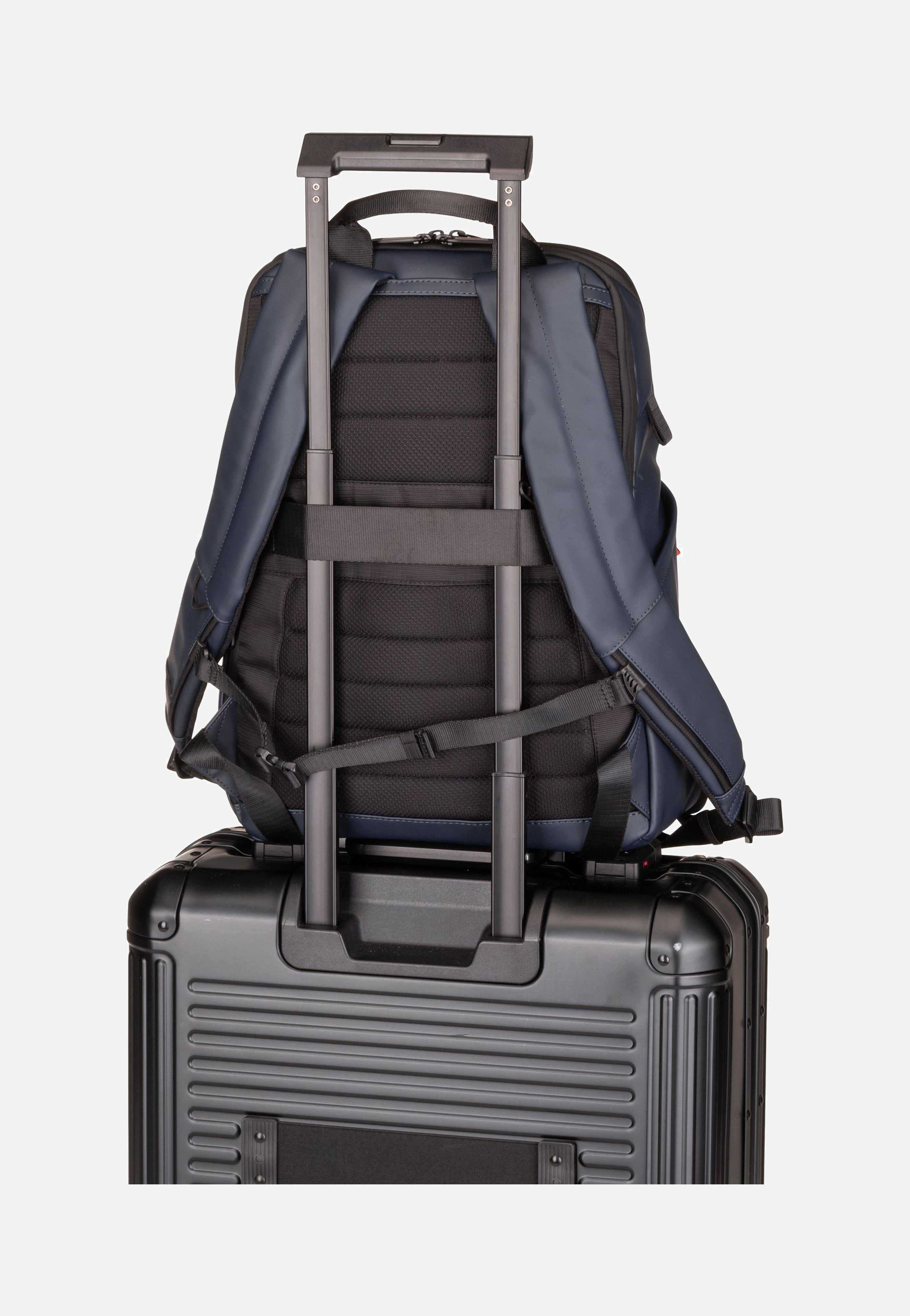 Piquadro - C20W Computer 5856 Blu - Backpack | Men-Image