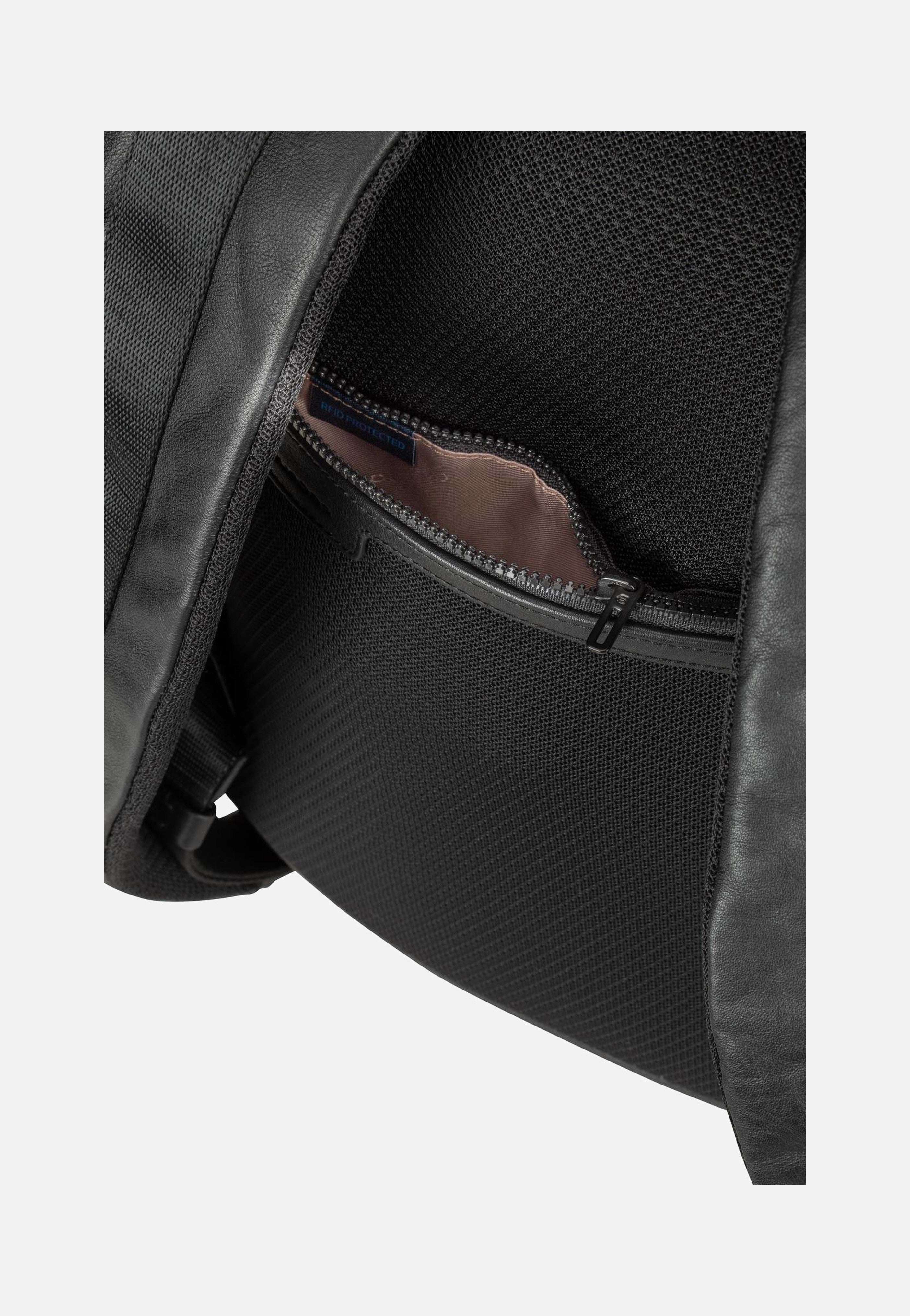 Piquadro - Harper 3869 RFID Nero - Backpack | Men-Image