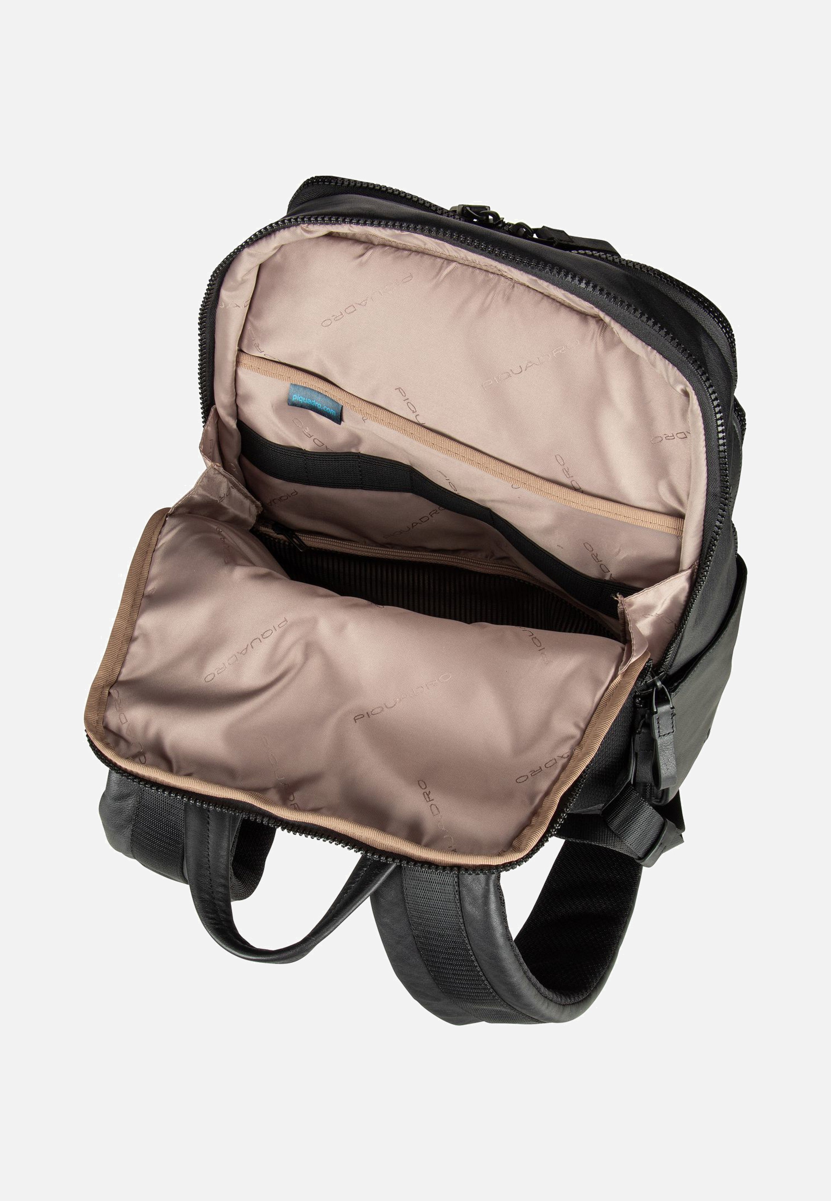 Piquadro - Harper 3869 RFID Nero - Backpack | Men-Image