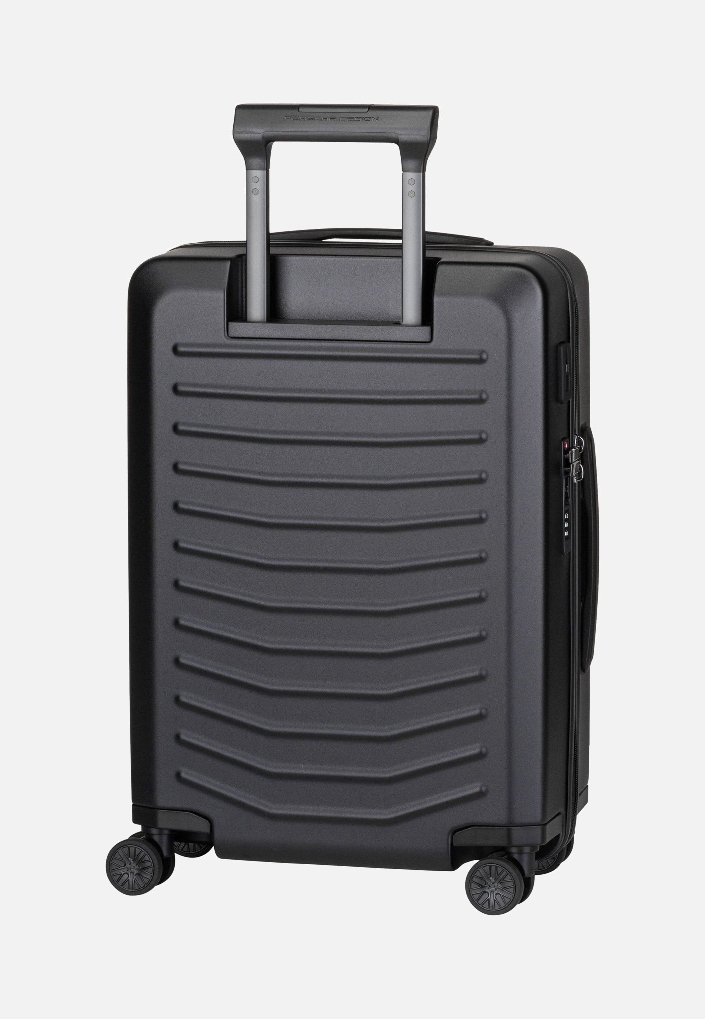 Porsche Design Roadster 4W Trolley S Black Matt Suitcase