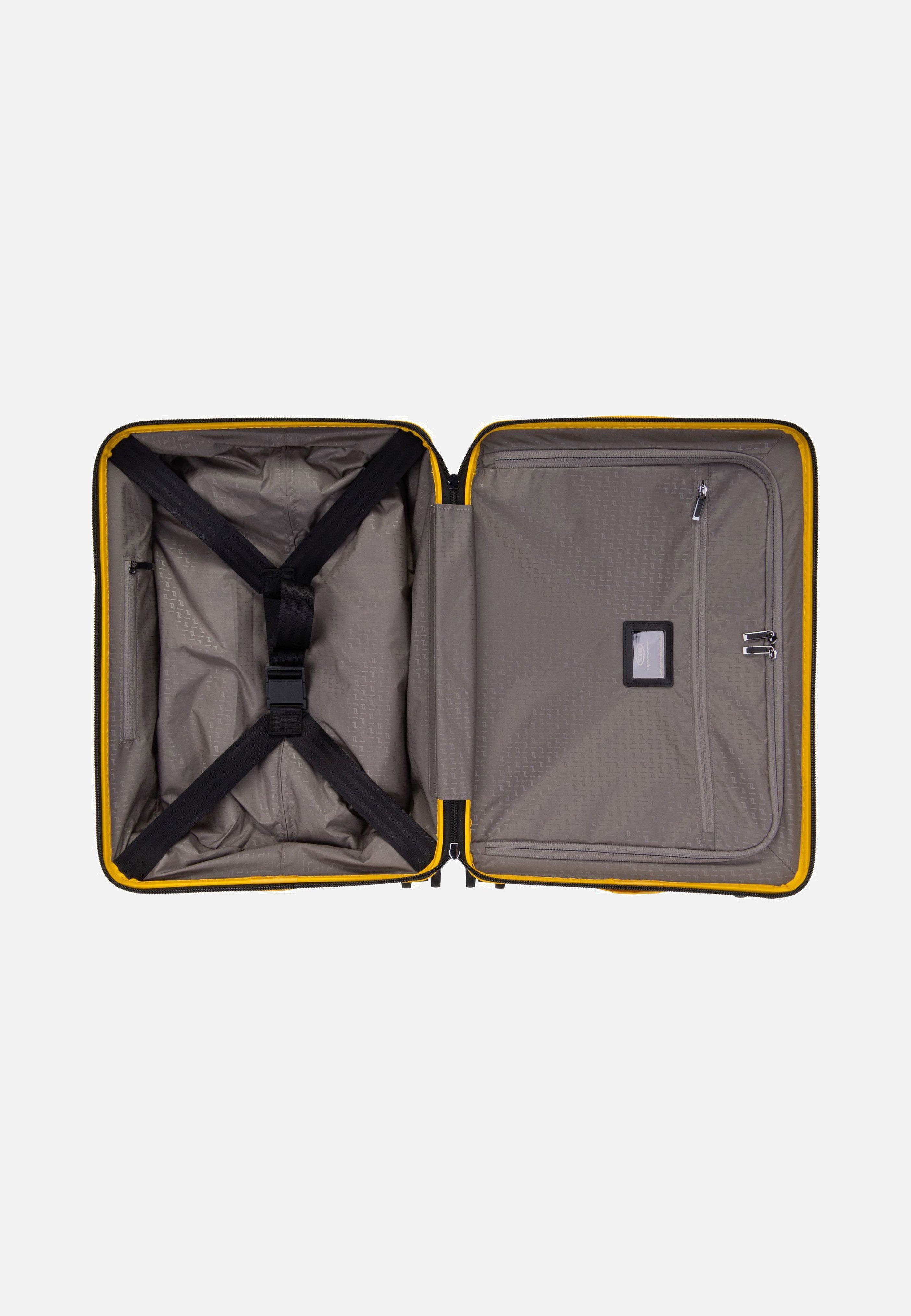 Porsche Design Roadster 4W Trolley S Racing Yellow Suitcase