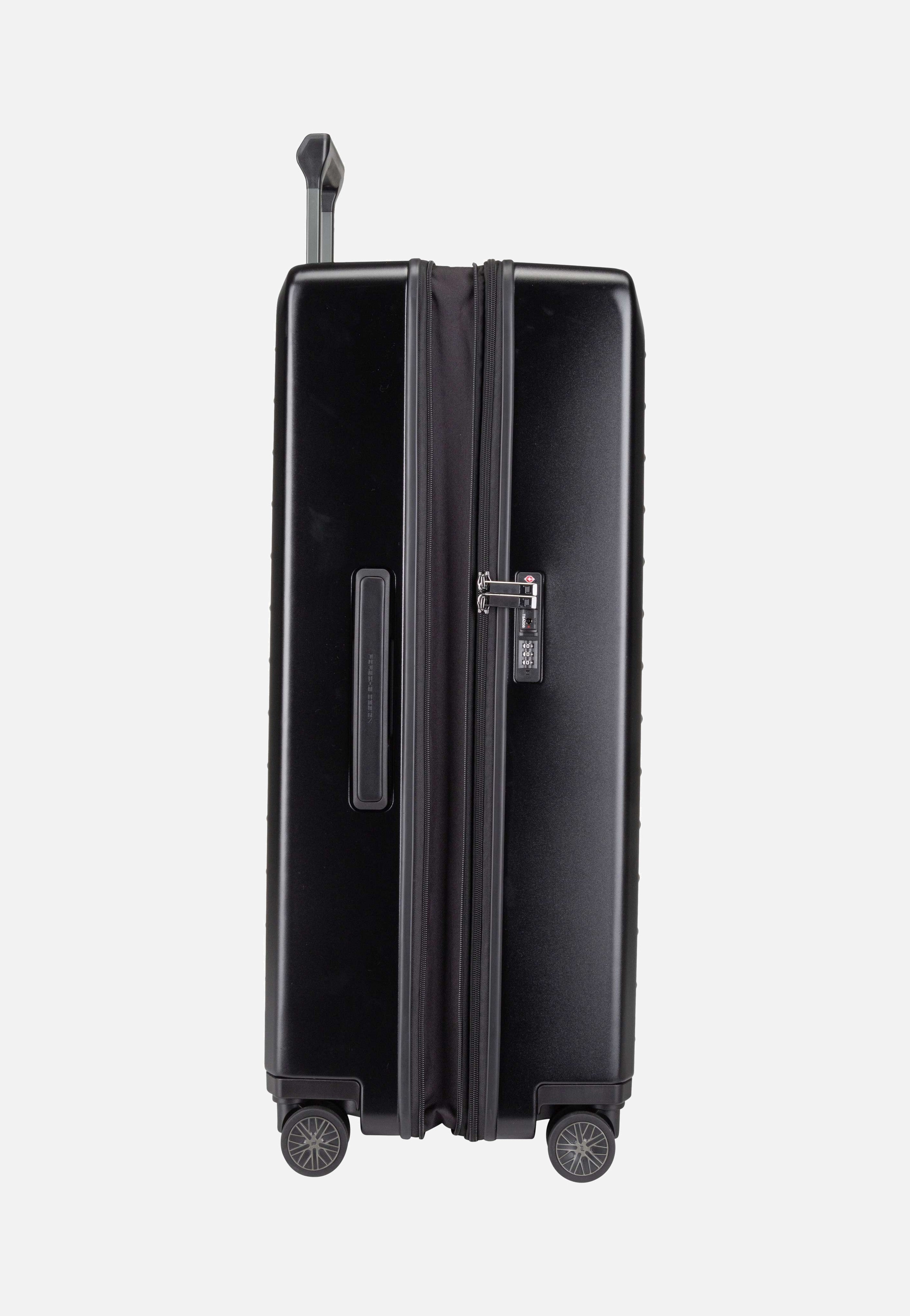 Porsche Design Roadster 4W Trolley XL Black Suitcase