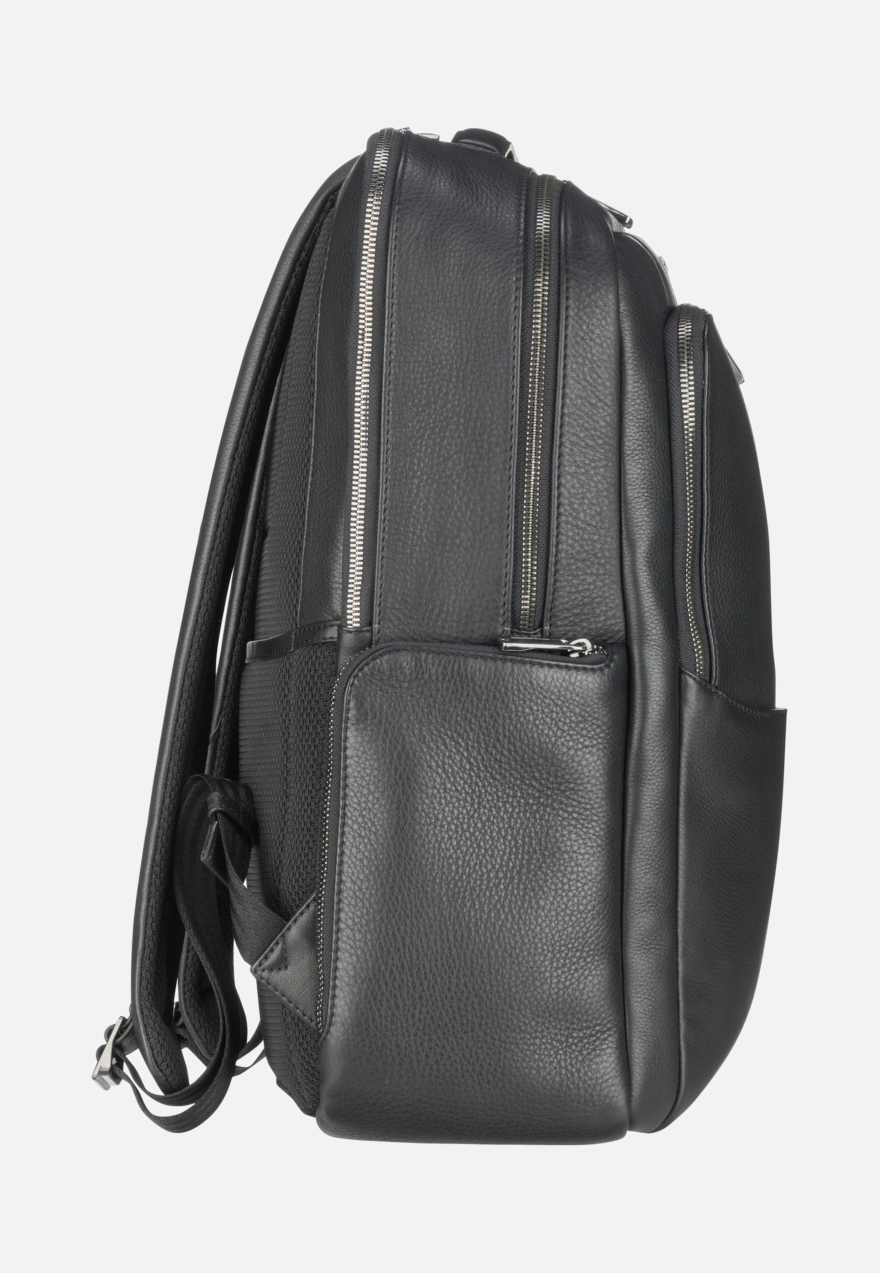 Porsche Design - Roadster Leather L 1602 Black - Backpack | Men-Image