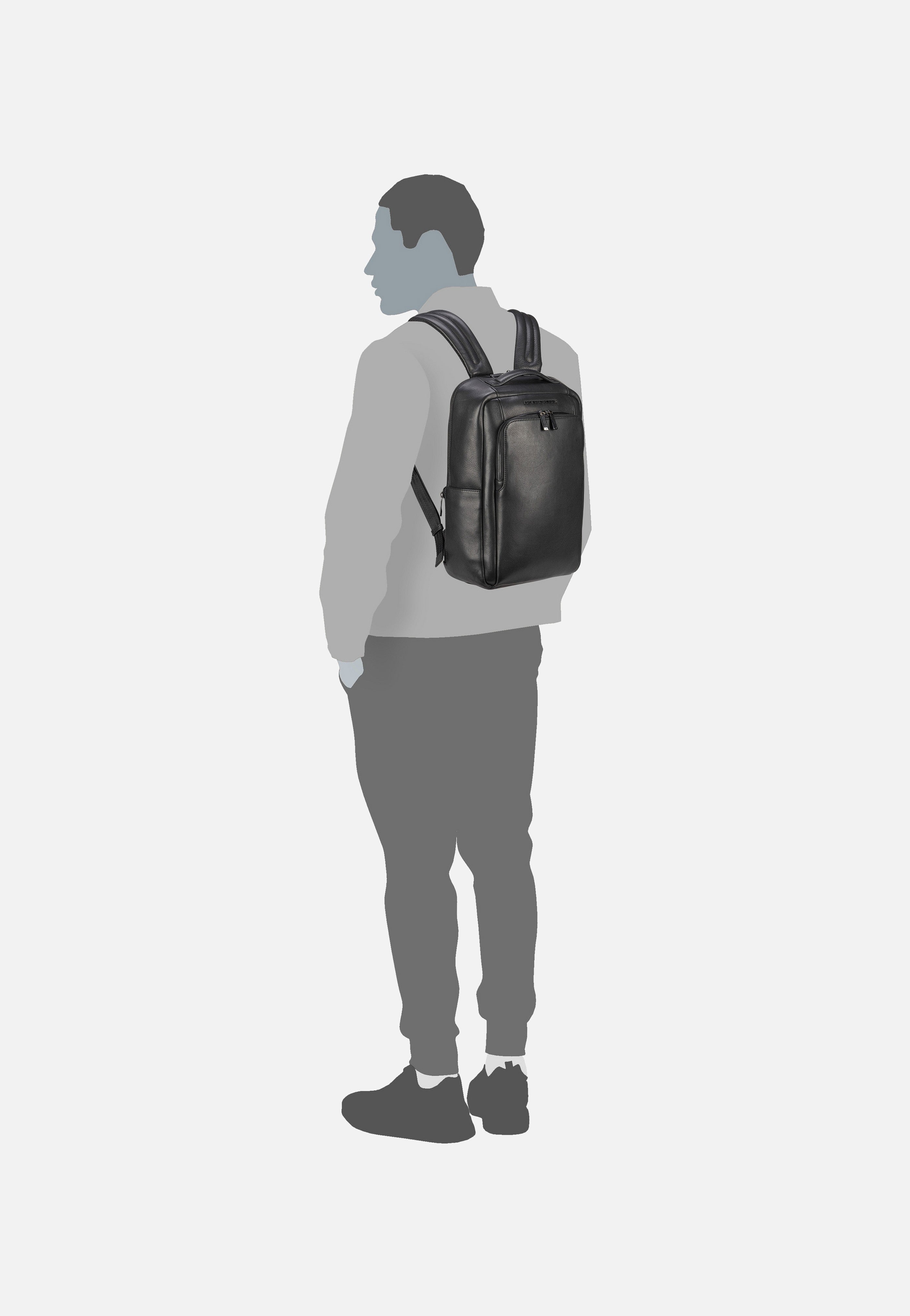 Porsche Design - Roadster Leather XS Black - Backpack | Men-Image
