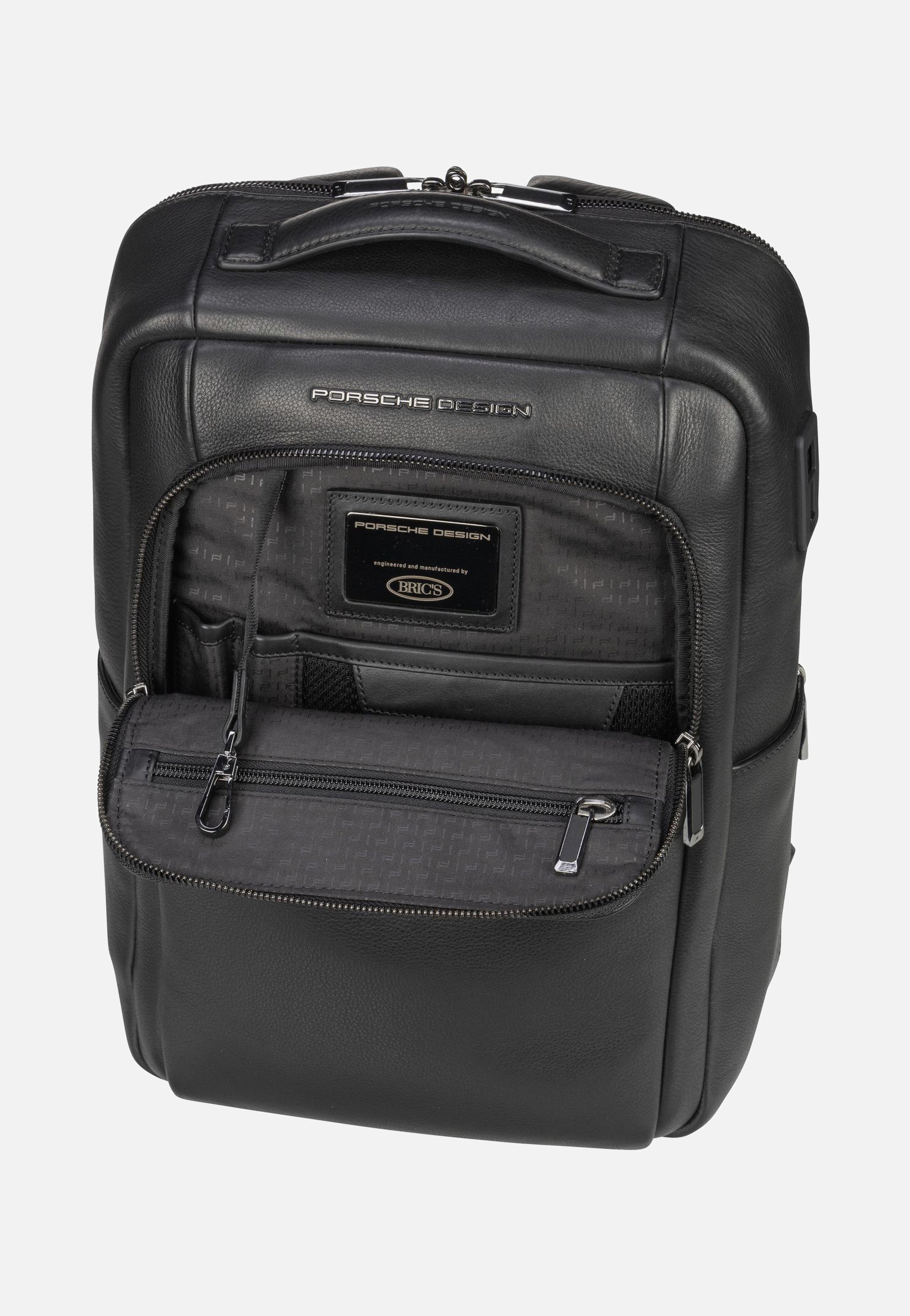 Porsche Design - Roadster Leather XS Black - Backpack | Men-Image