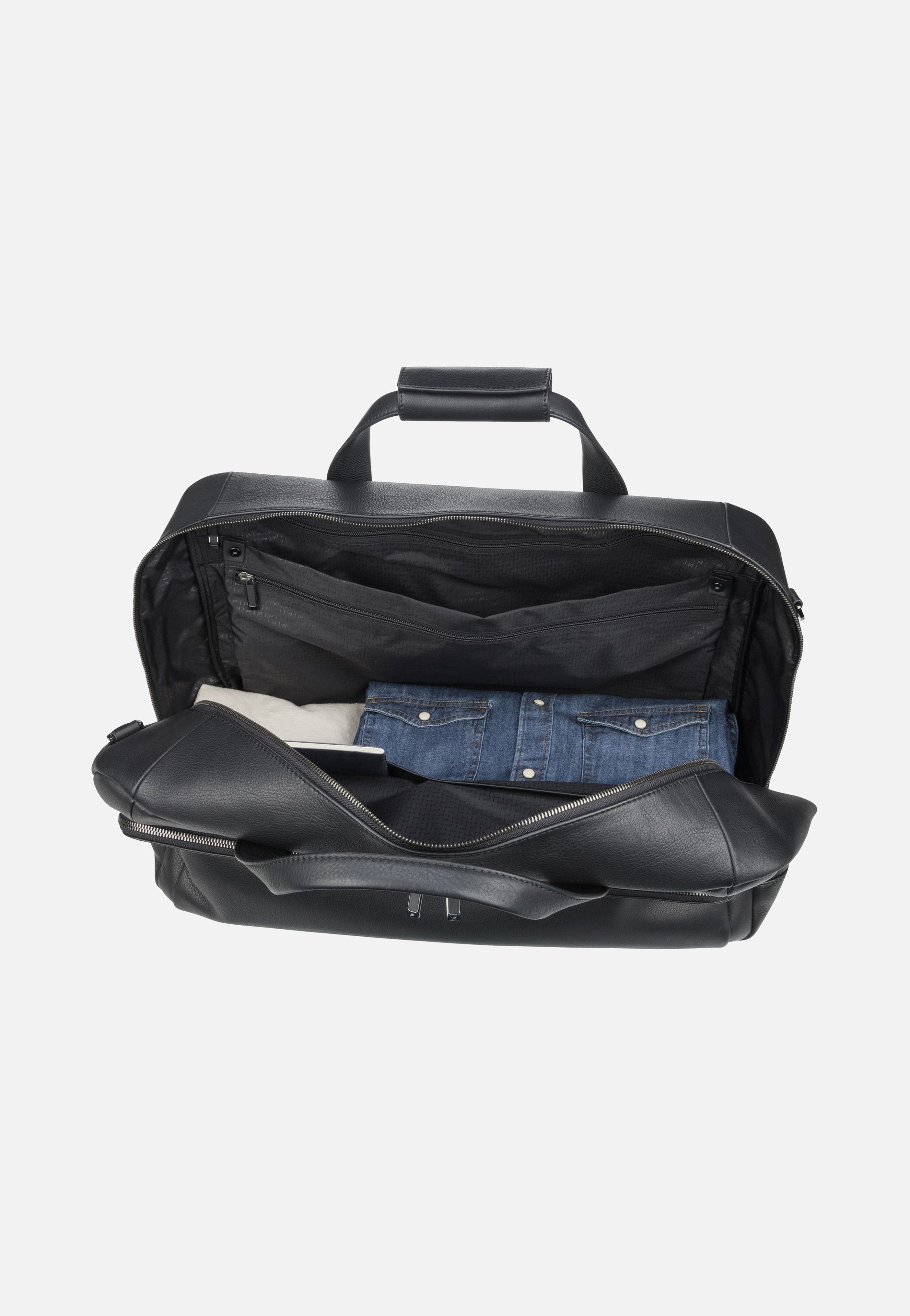 Porsche Design - Roadster Leather 1001 Black - Weekender | Men-Image