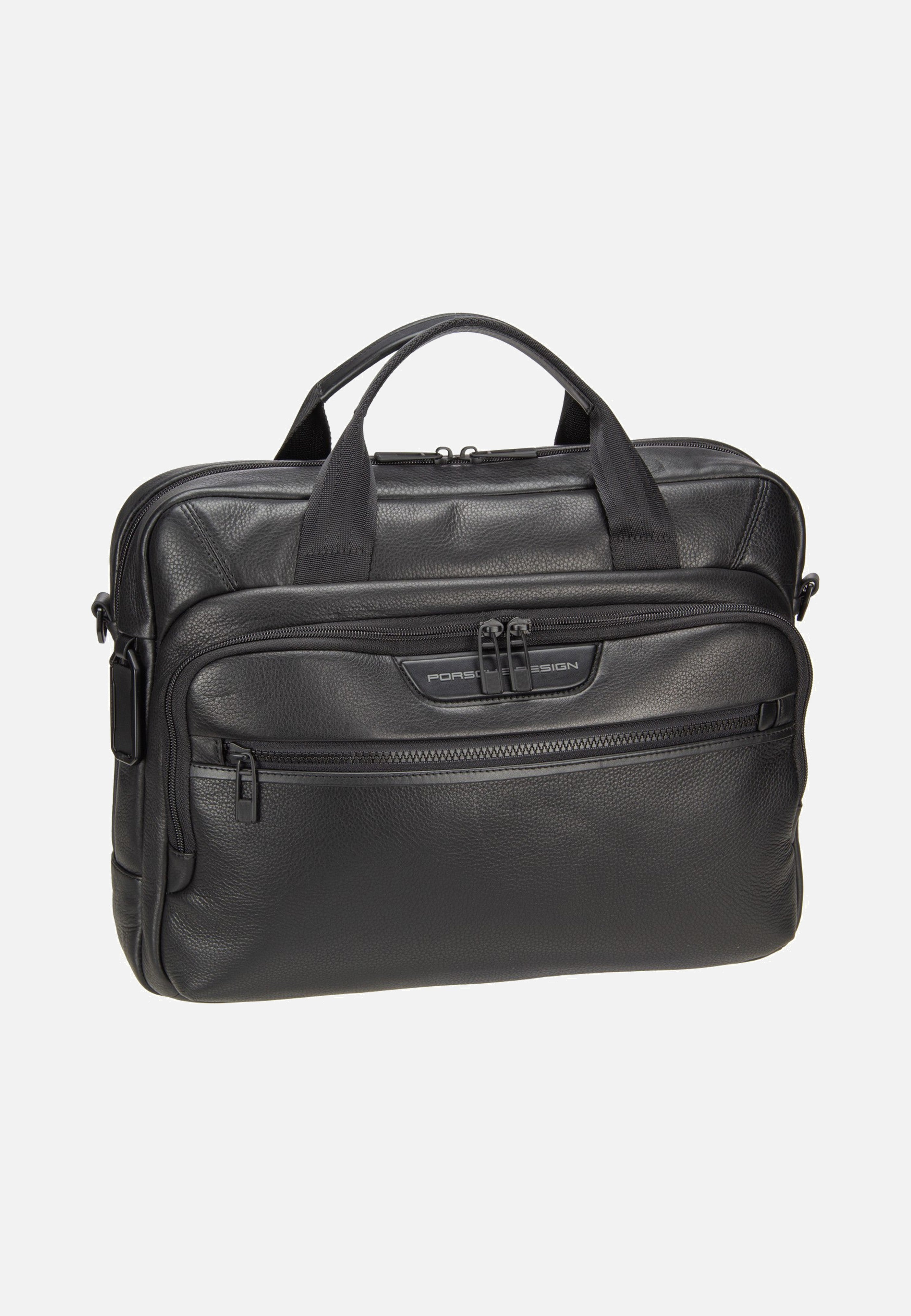 Porsche Design Roadster Evo Black Briefcase