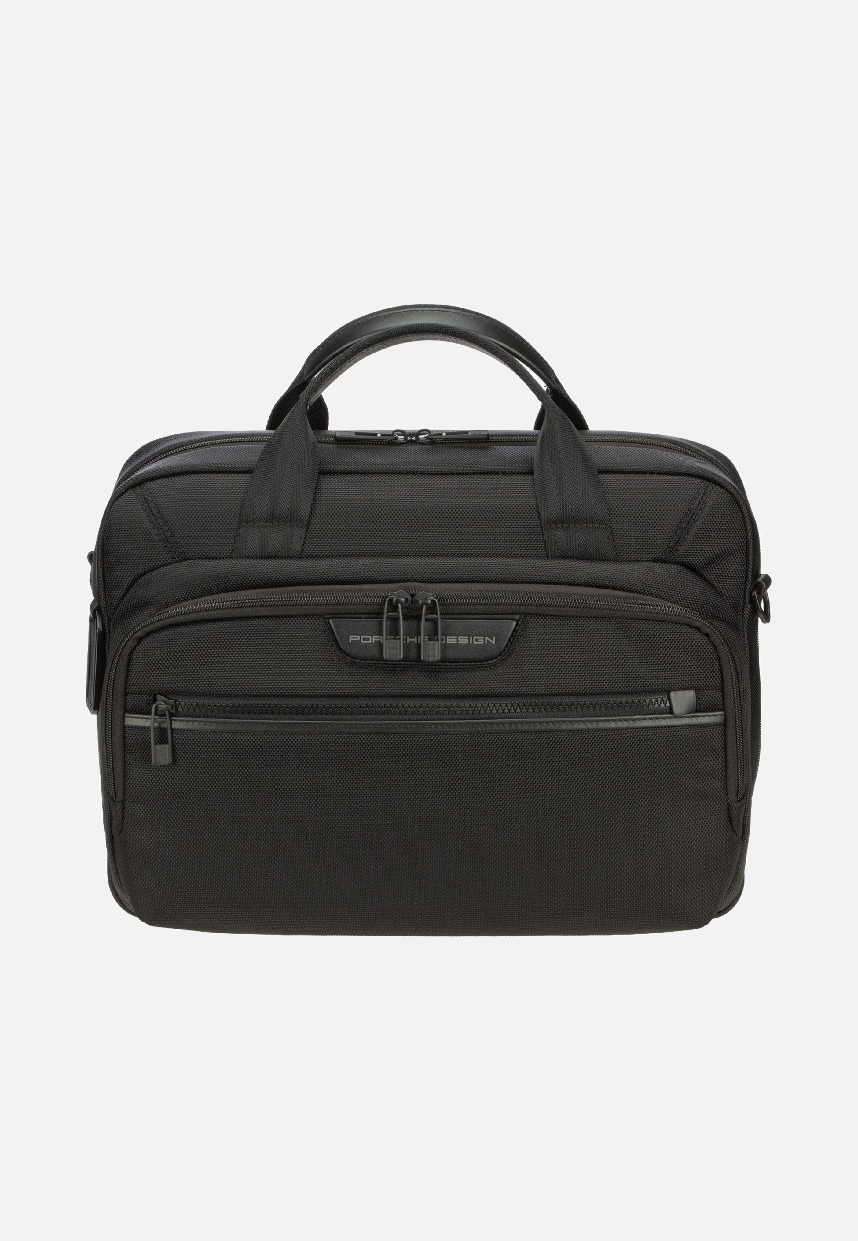 Porsche Design Roadster Nylon Black Briefcase
