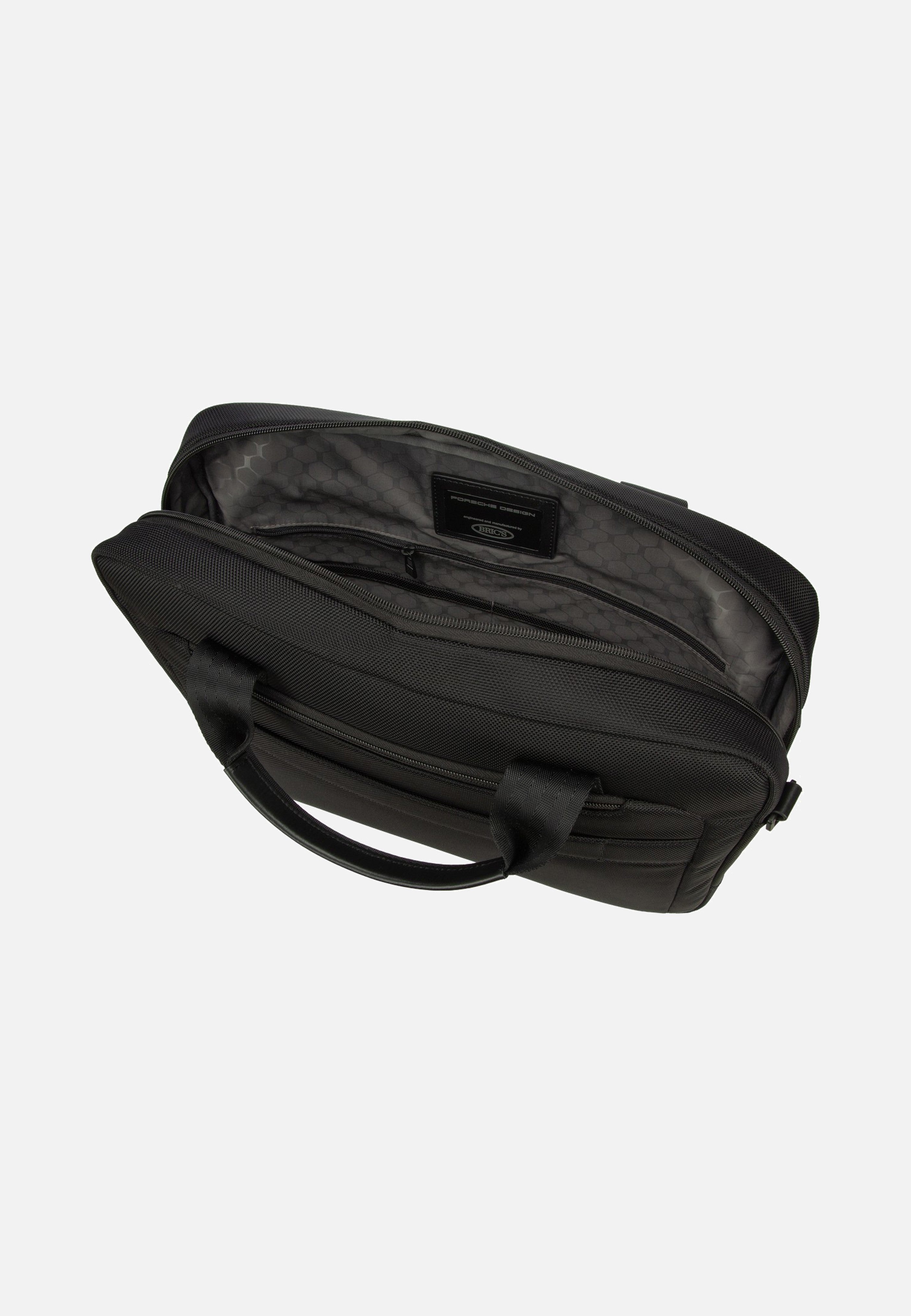 Porsche Design Roadster Nylon Black Briefcase