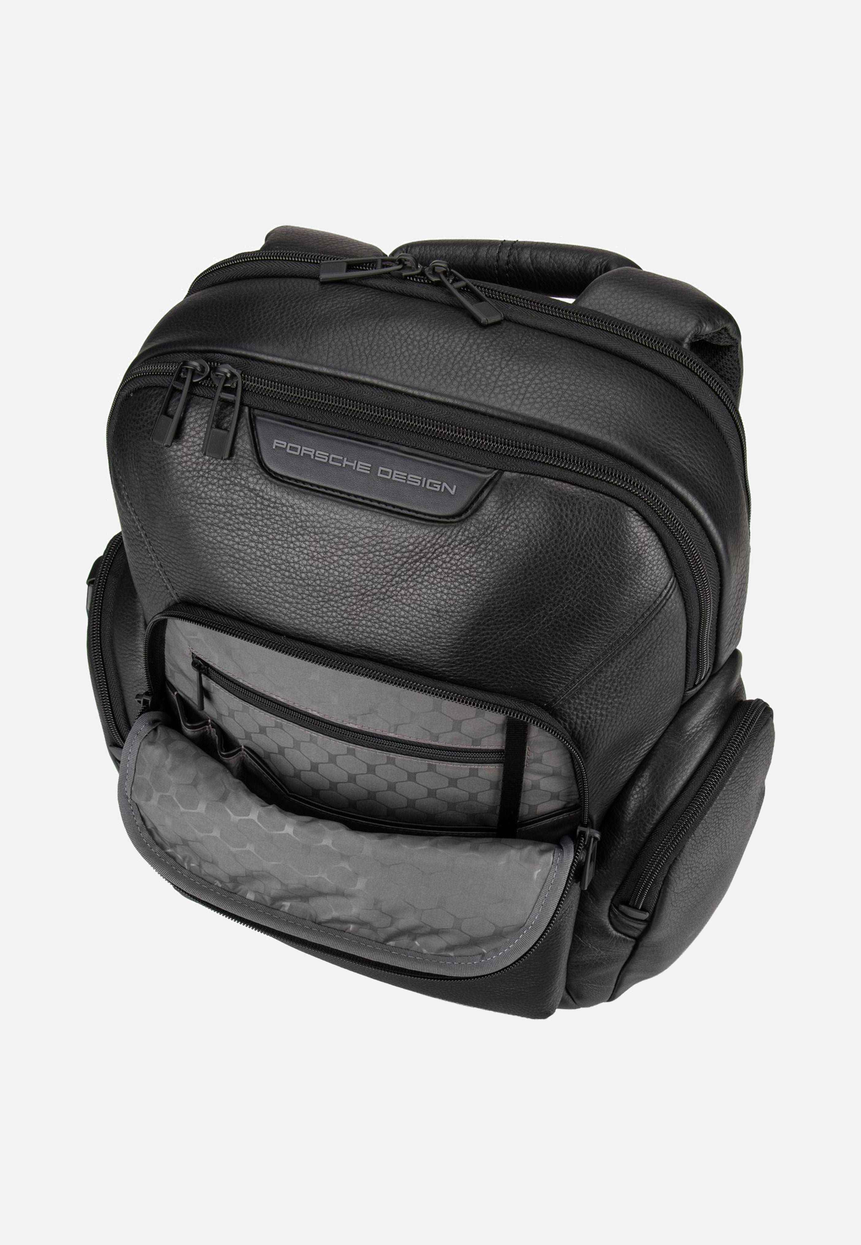 Porsche Design - Roadster Leather Evo Backpack Black - Backpack | Neutral-Image