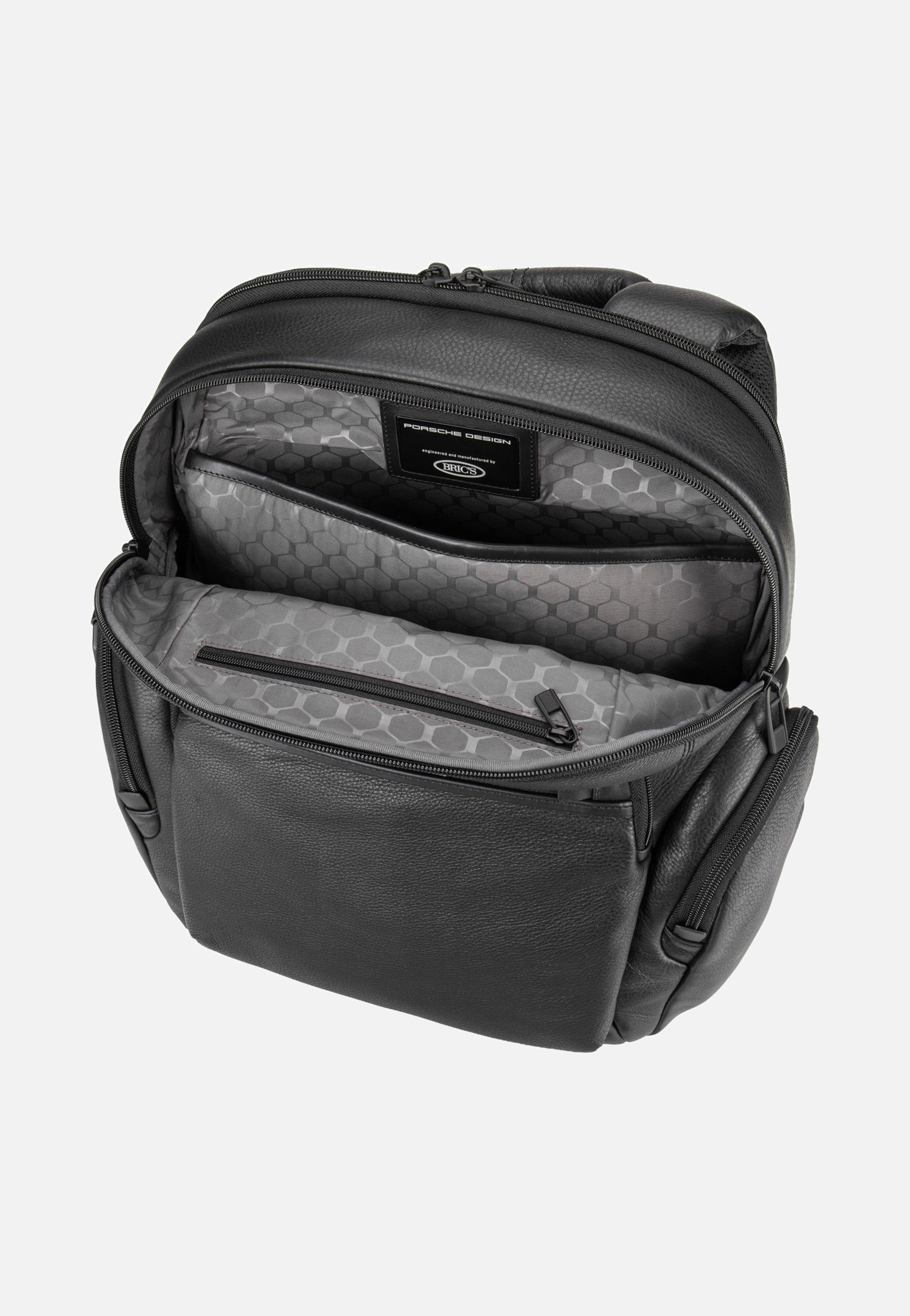 Porsche Design - Roadster Leather Evo Backpack Black - Backpack | Neutral-Image