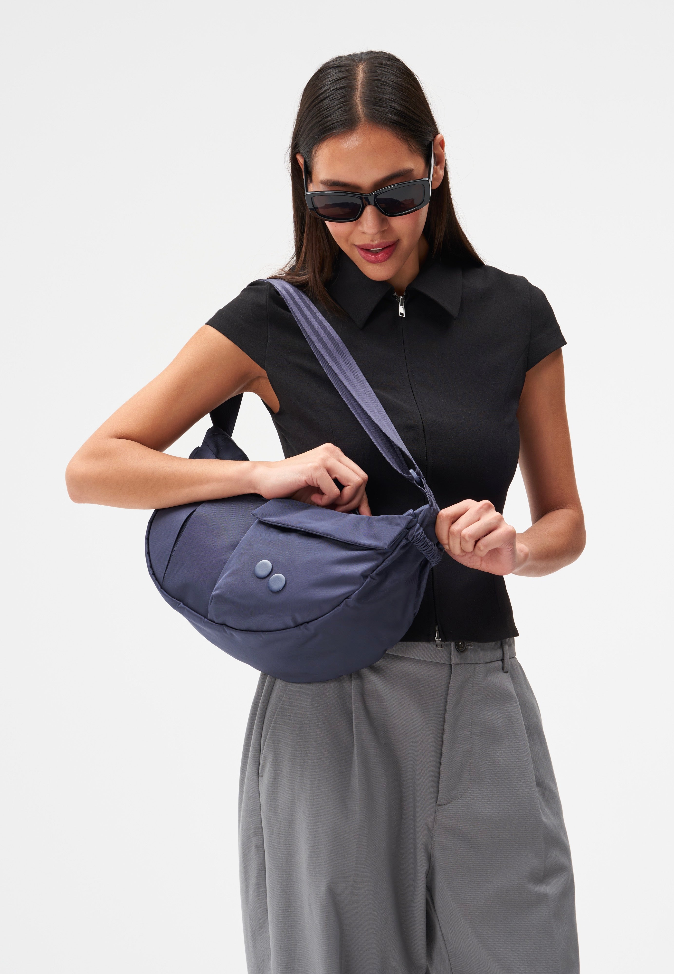 pinqponq Krumm Medium Changeant Glazed Dusk Crossbody Bag