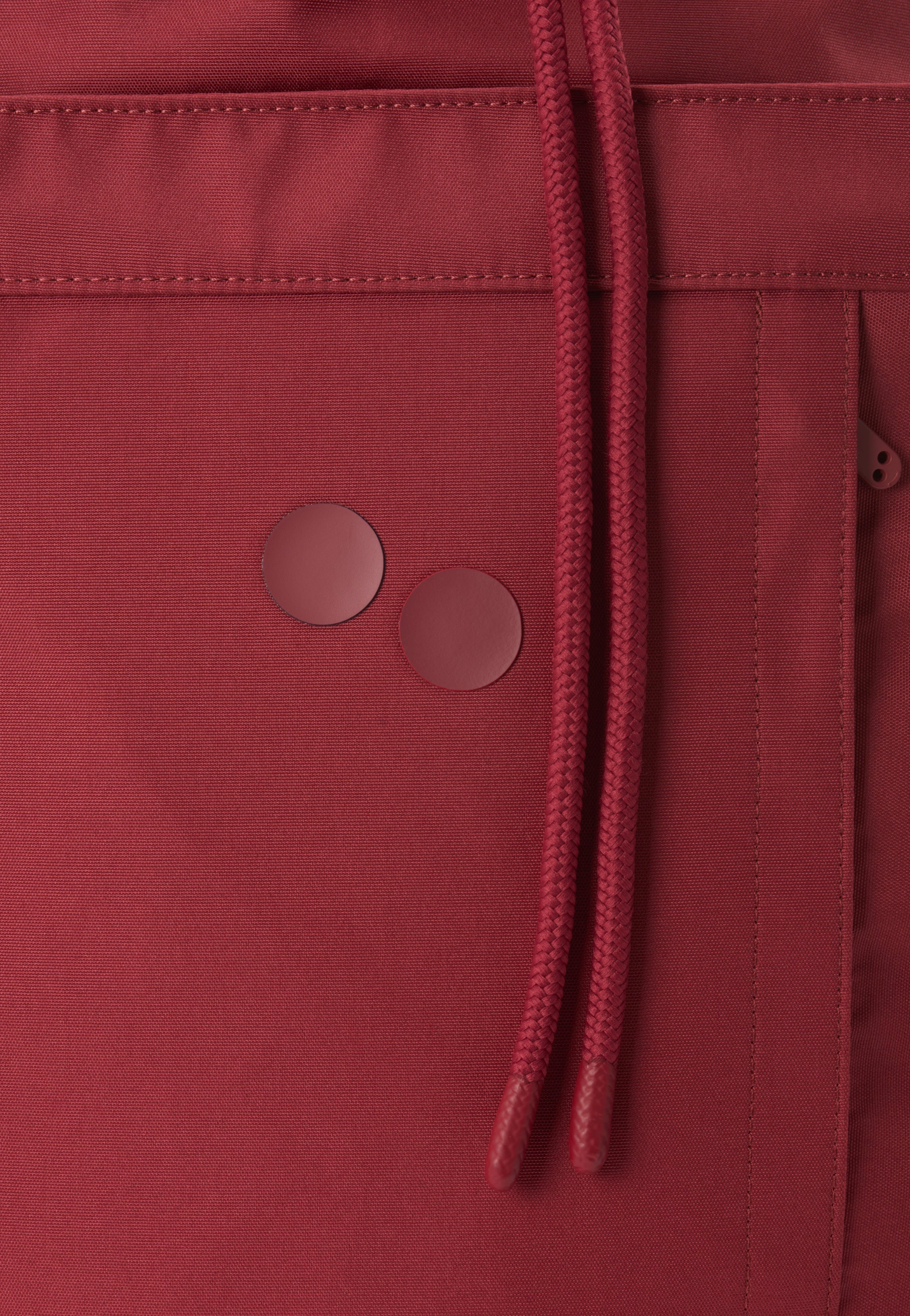 pinqponq Blok Medium Sienna Red Travel Backpack