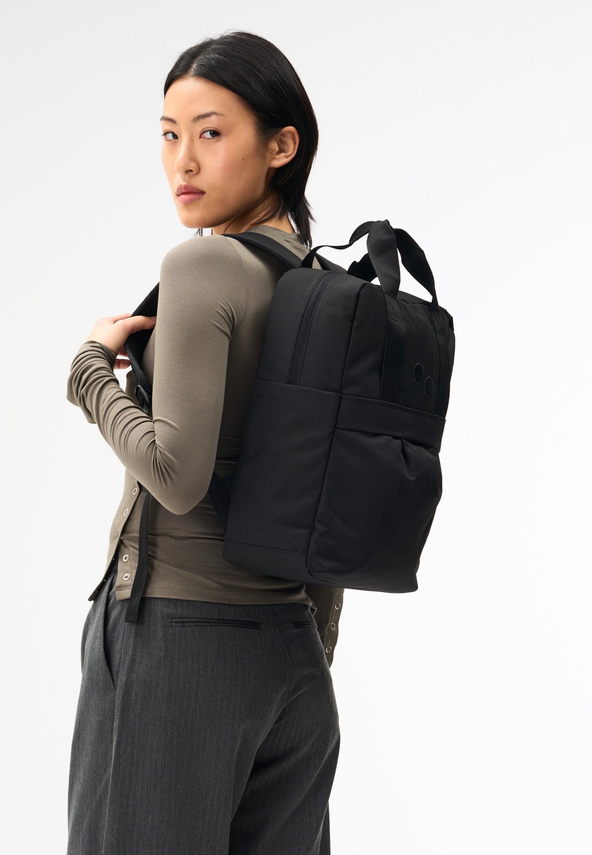 pinqponq Kute Rooted Black Sac a dos