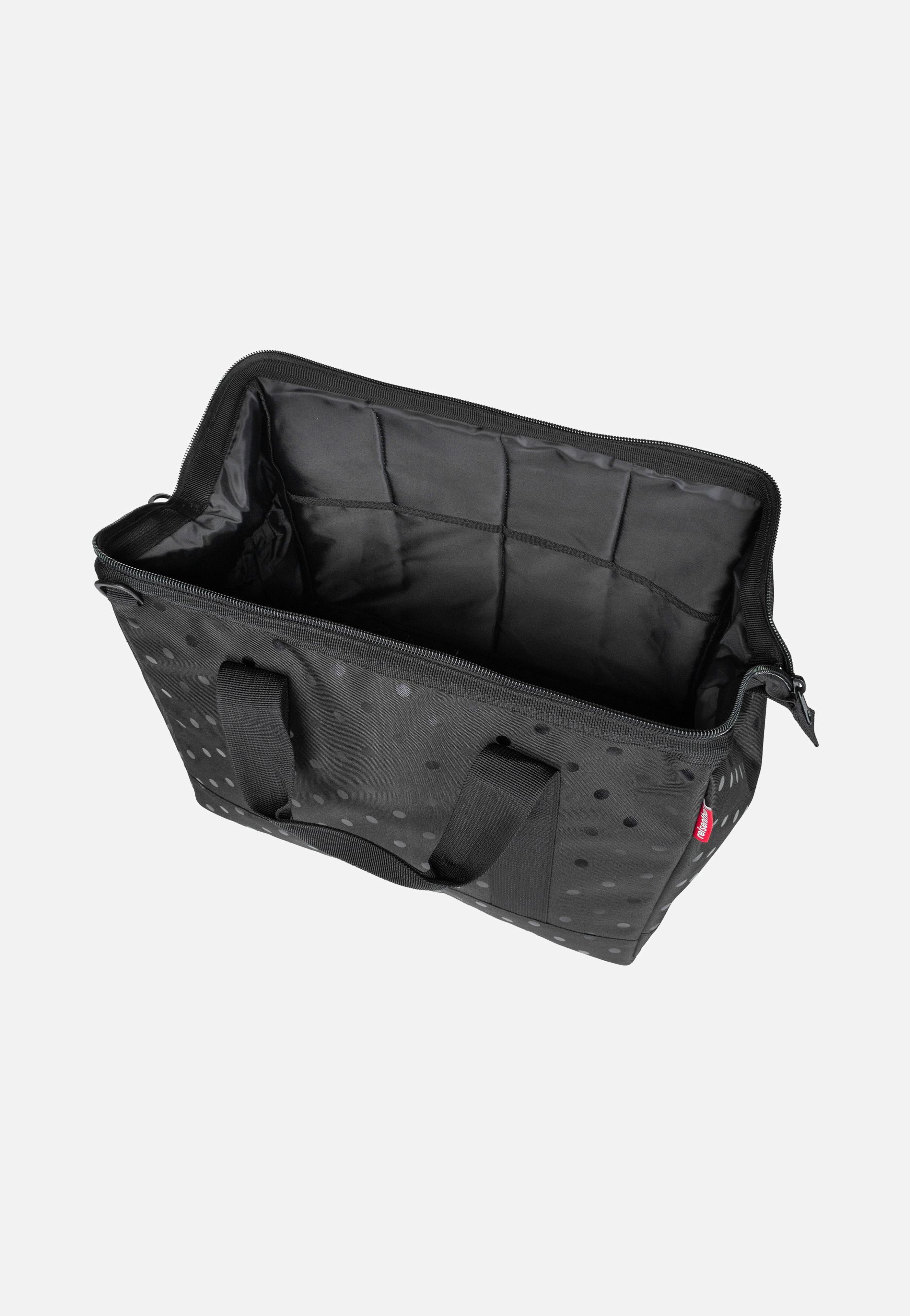 reisenthel allrounder L Glossy Dots Black Dufflebag
