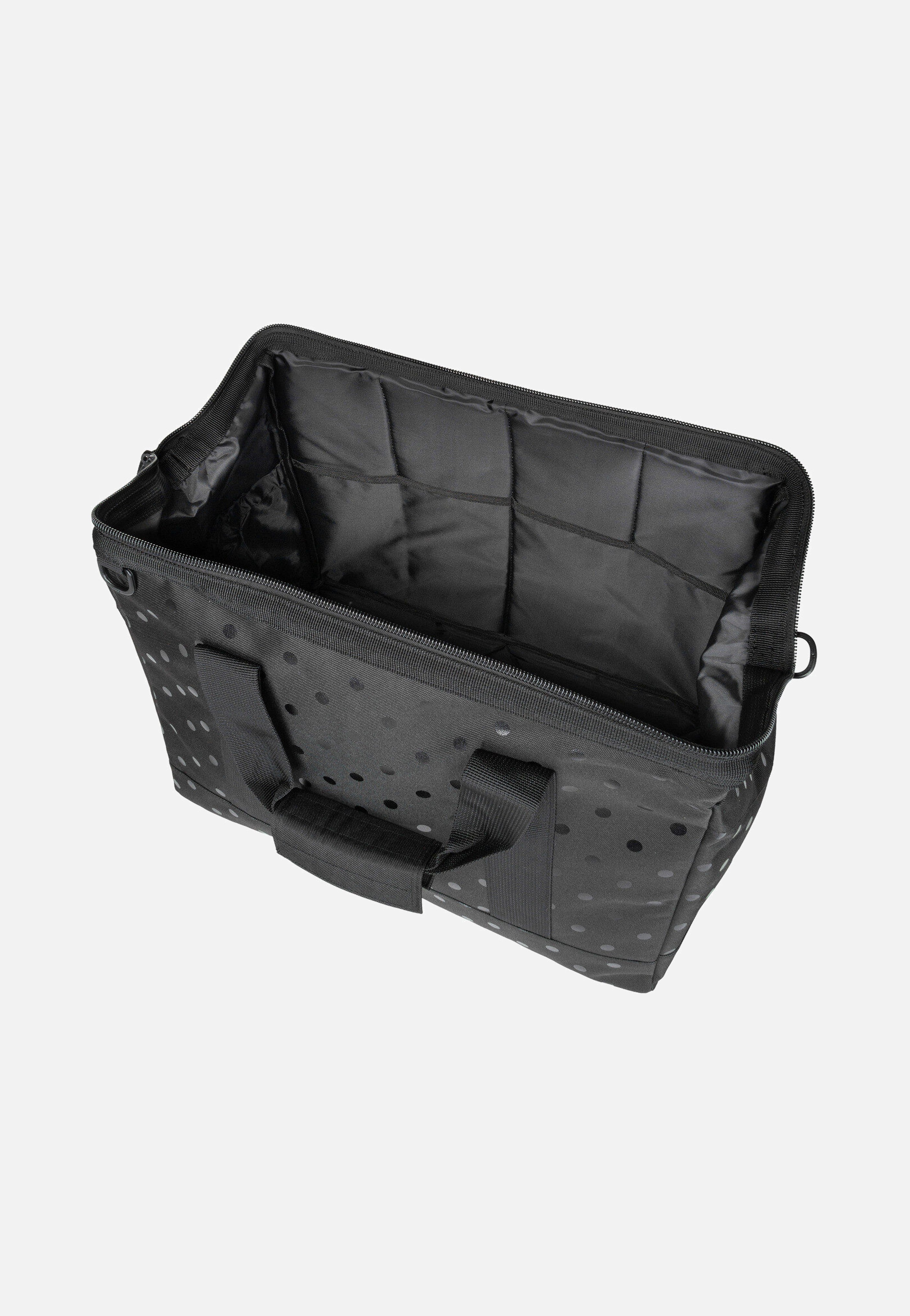 reisenthel allrounder L Glossy Dots Black Dufflebag