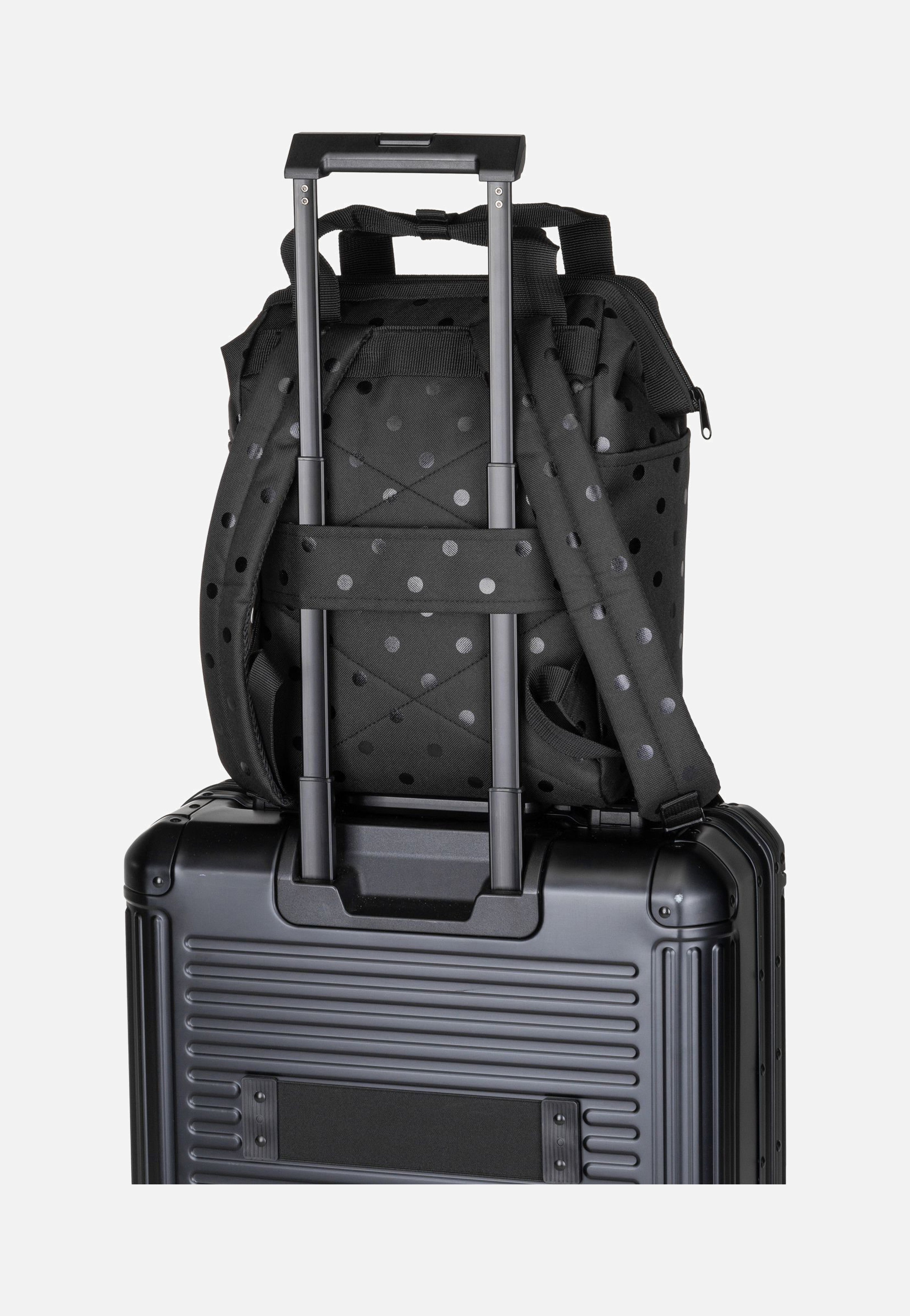 reisenthel - allrounder R Glossy Dots Black - Backpack | Women-Image