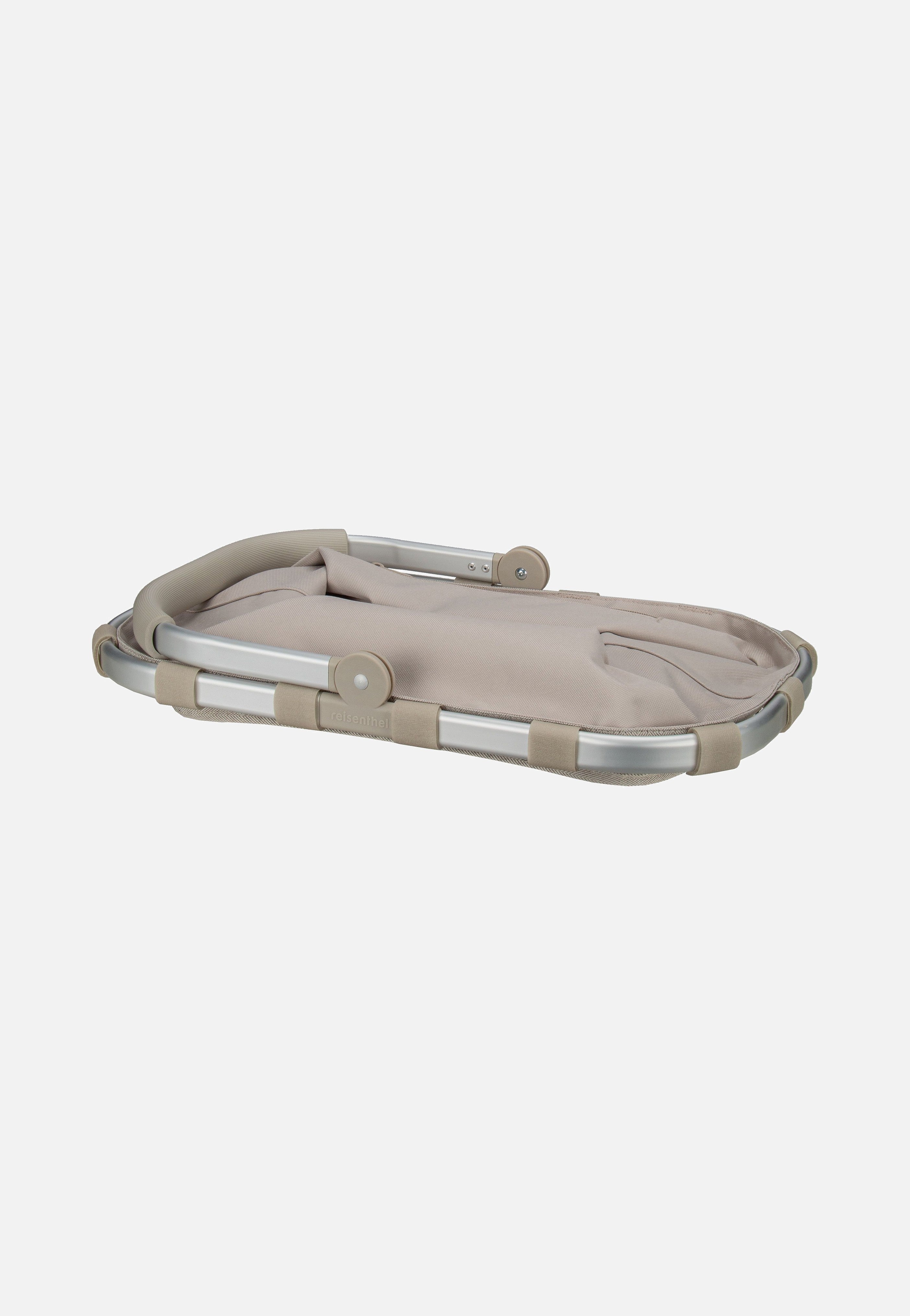reisenthel carrybag frame Herringbone Sand Shopping Basket