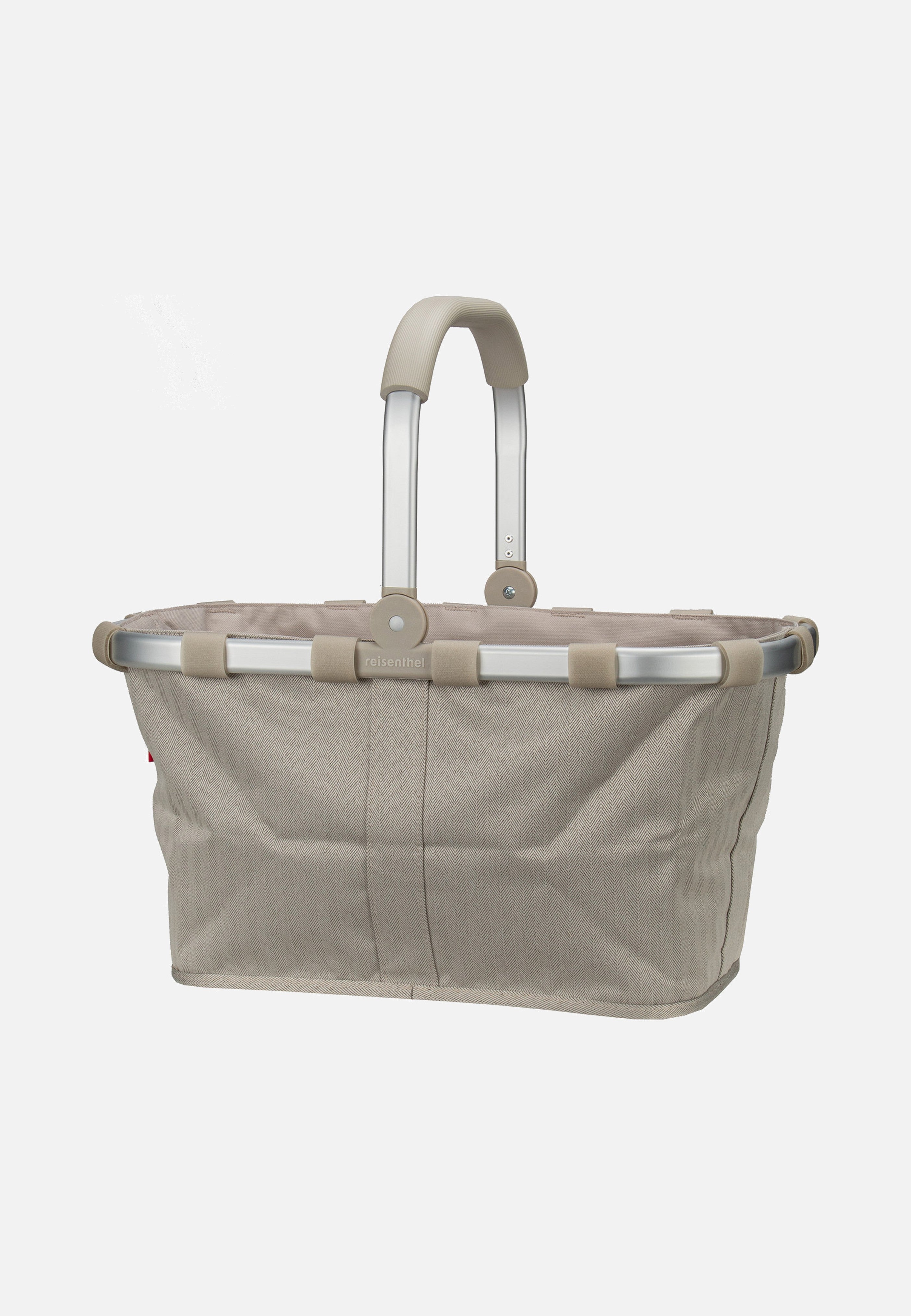 reisenthel - carrybag frame Herringbone Sand - Shopping Basket | Neutral-Image
