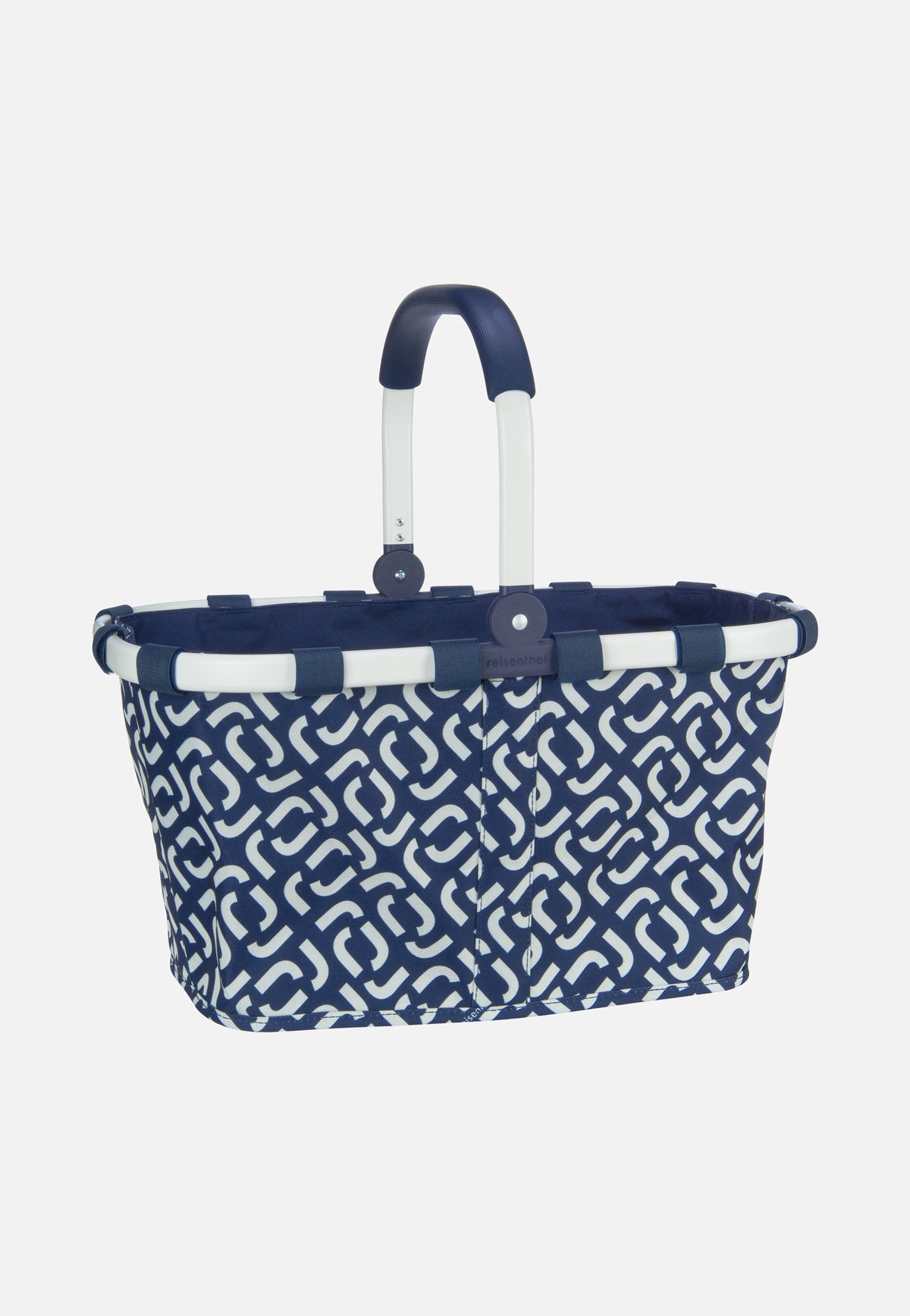 reisenthel Carrybag Frame Signature Navy Shopping Basket